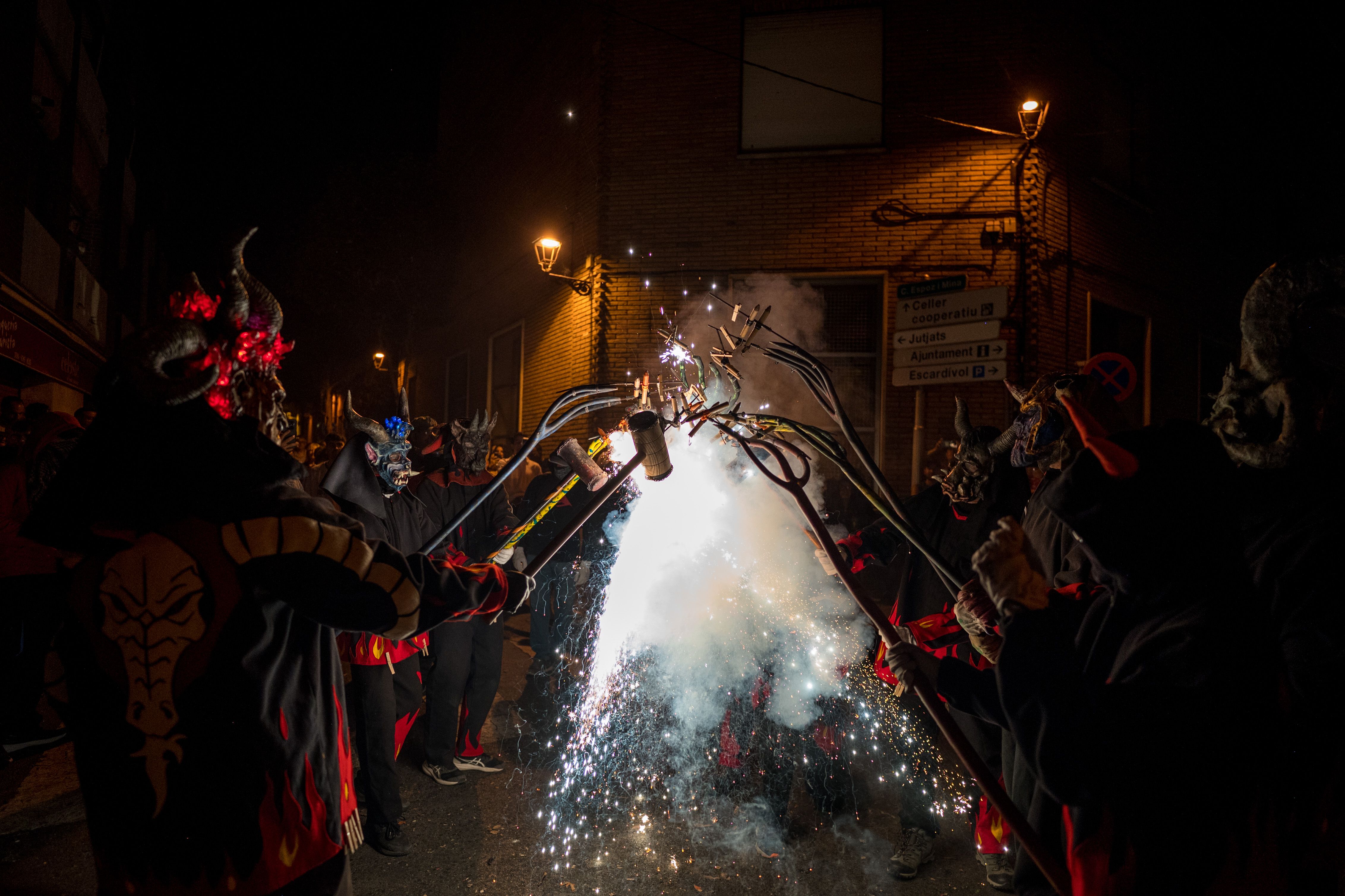 FOTOS | Correfoc de la Festa Major de Rubí 2026