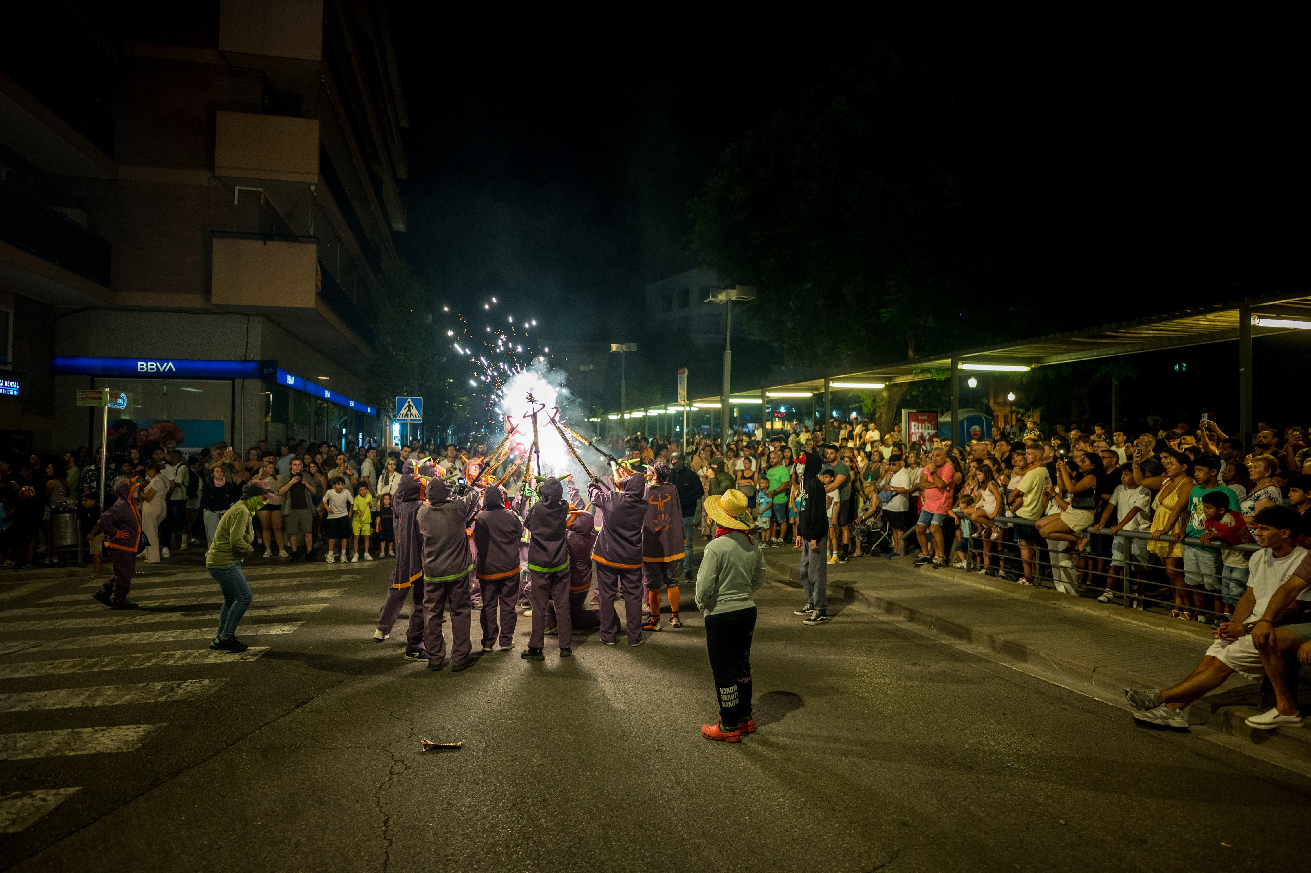 FOTOS | Correfoc de la Festa Major de Rubí 2026