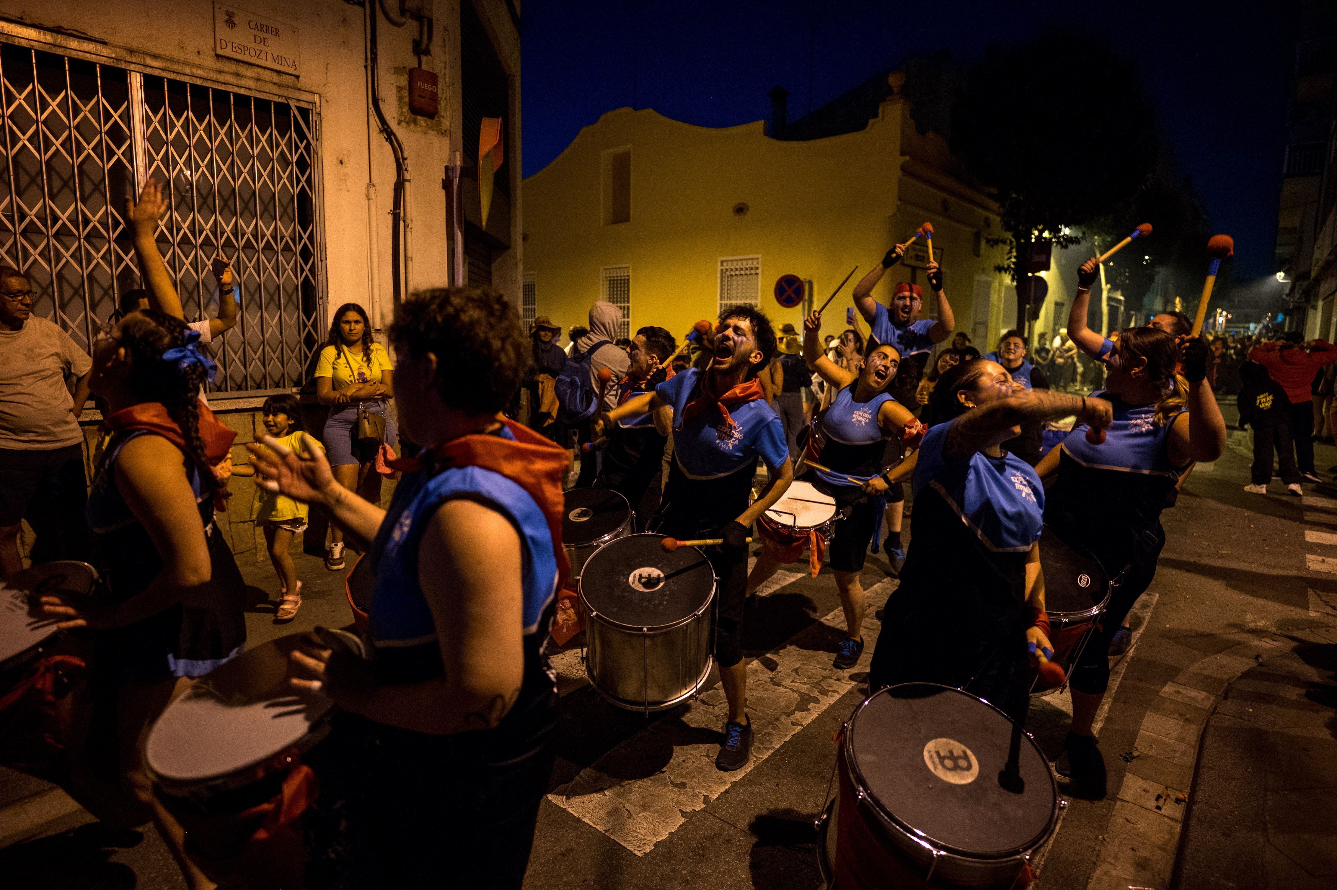 FOTOS | Correfoc de la Festa Major de Rubí 2026