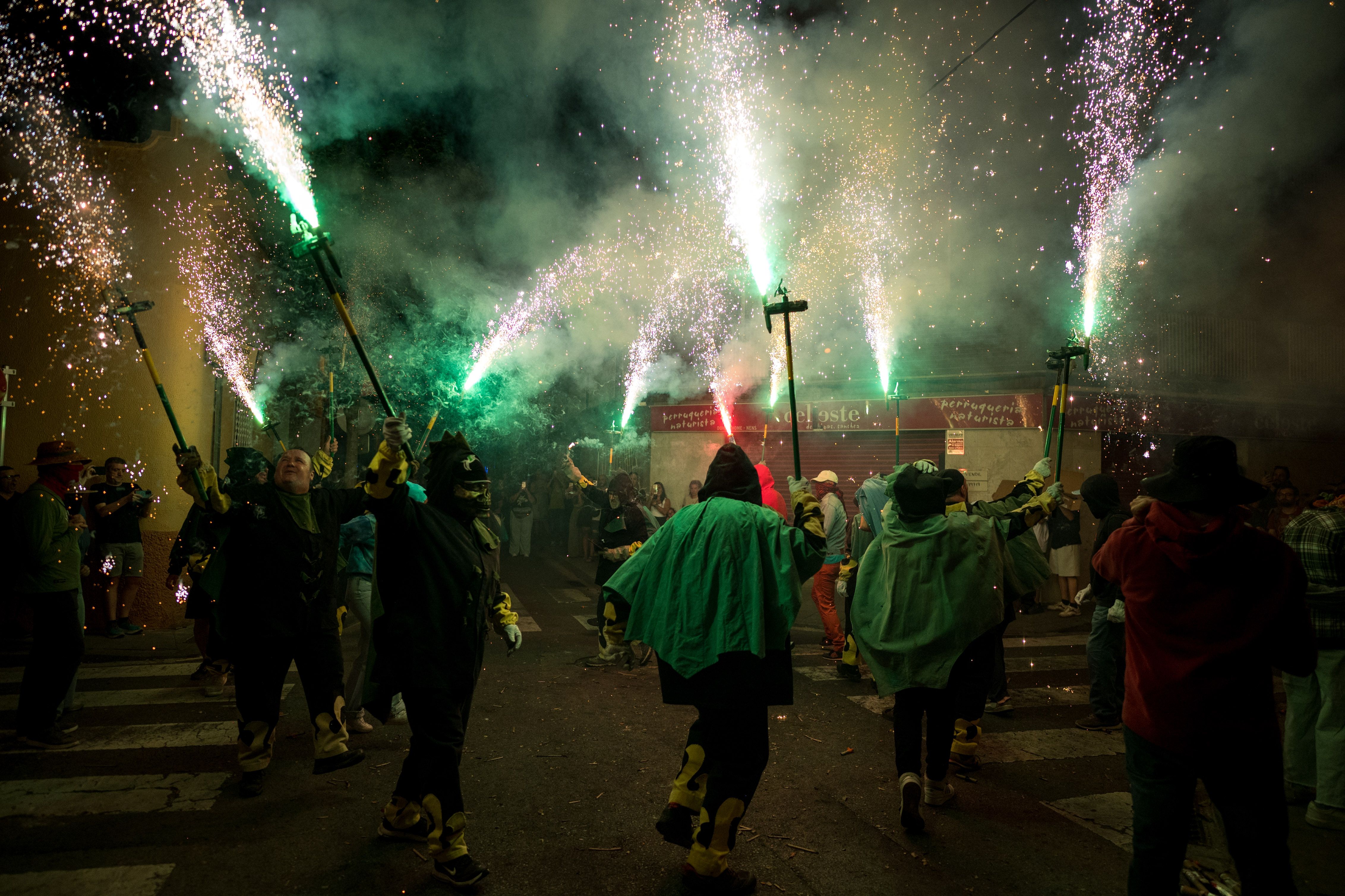 FOTOS | Correfoc de la Festa Major de Rubí 2026