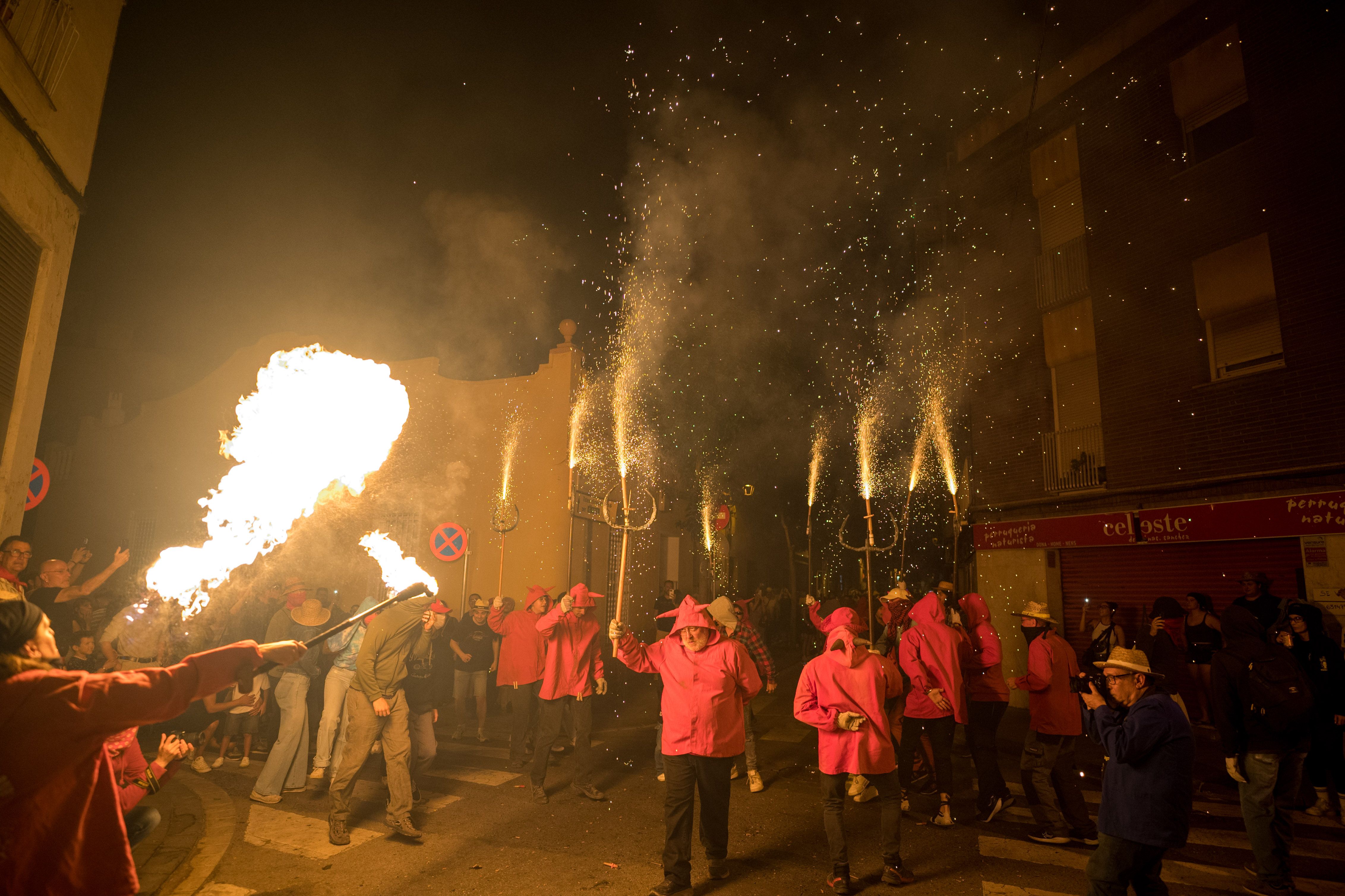 FOTOS | Correfoc de la Festa Major de Rubí 2026