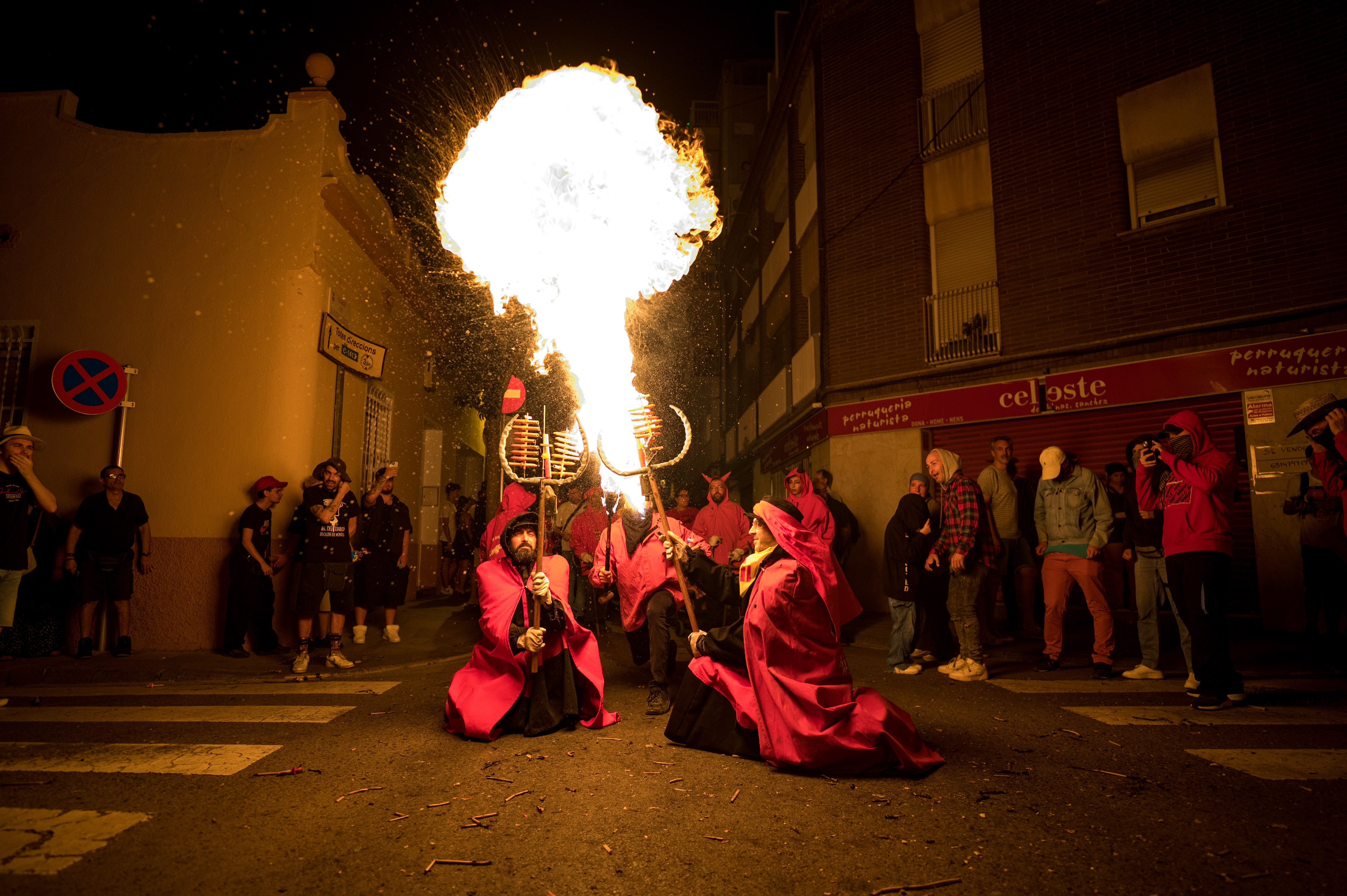 FOTOS | Correfoc de la Festa Major de Rubí 2026
