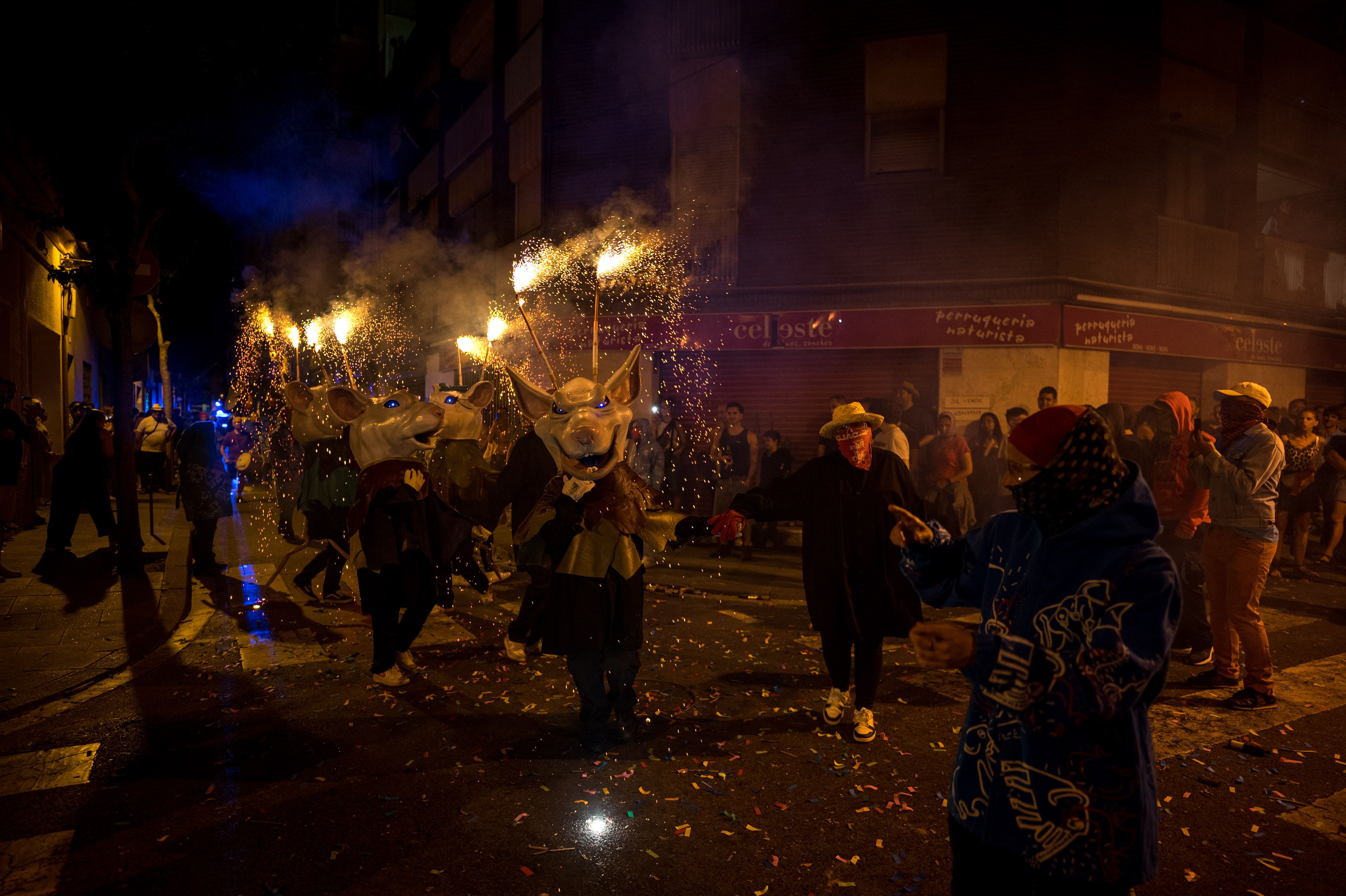 FOTOS | Correfoc de la Festa Major de Rubí 2026
