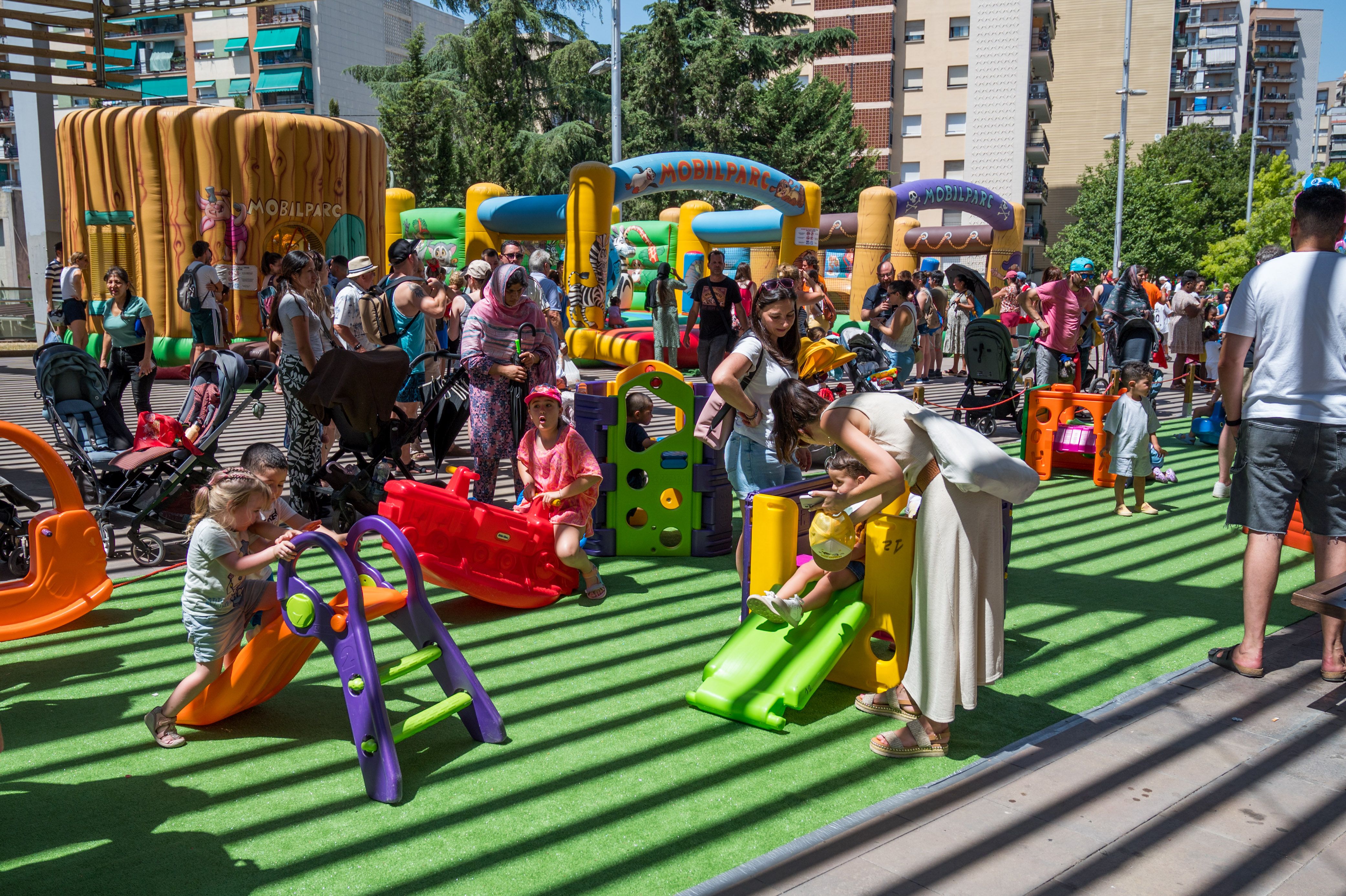 Rambla del Joc i l'Aventura per Festa Major FOTO: Carmelo Jiménez