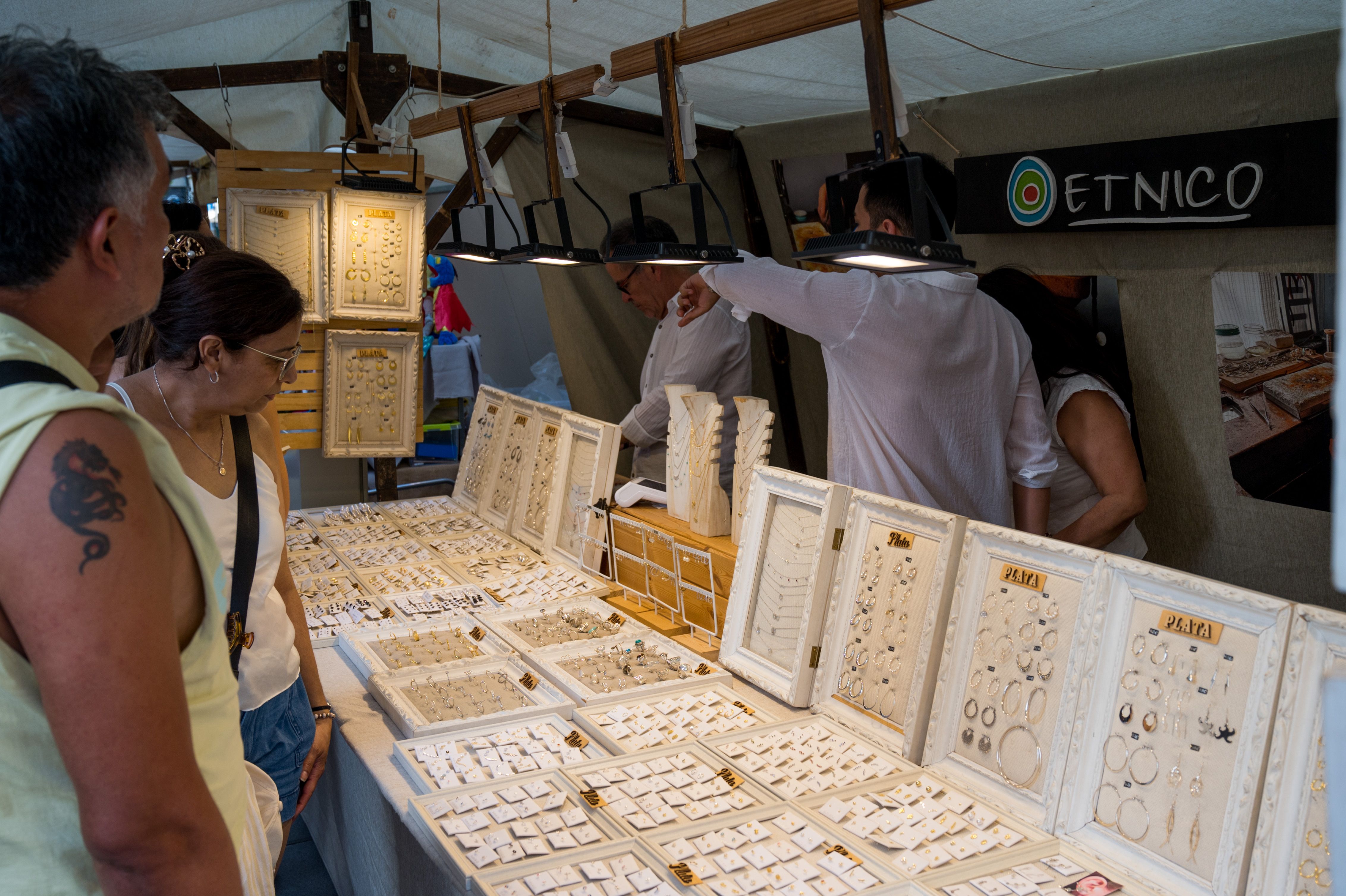 Mercat d'Estiu i mostra d'oficis FOTO: Carmelo Jiménez