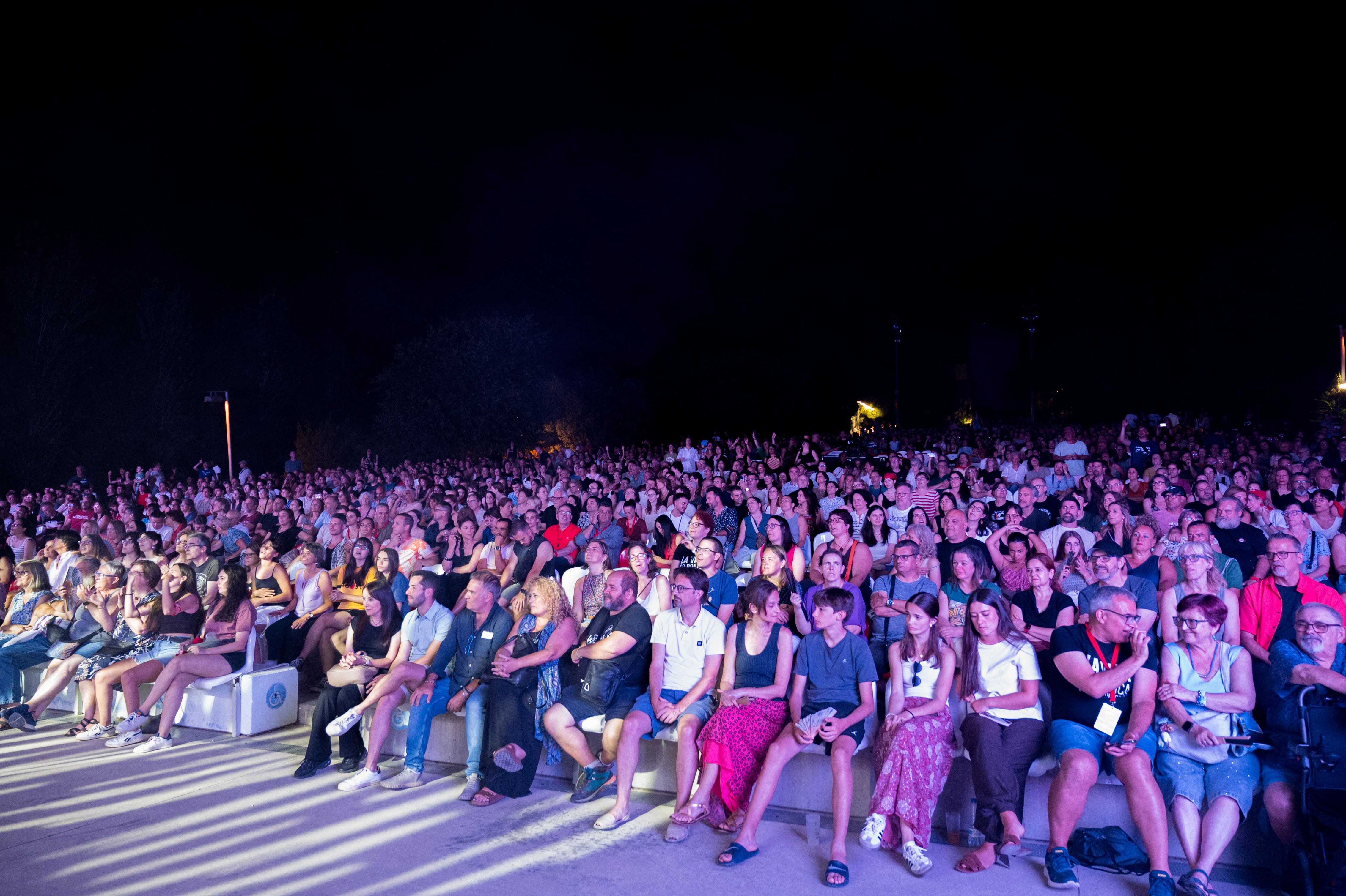 Concert d'Els Pets a l'amfiteatre del Parc del Castell FOTO: Carmelo Jiménez