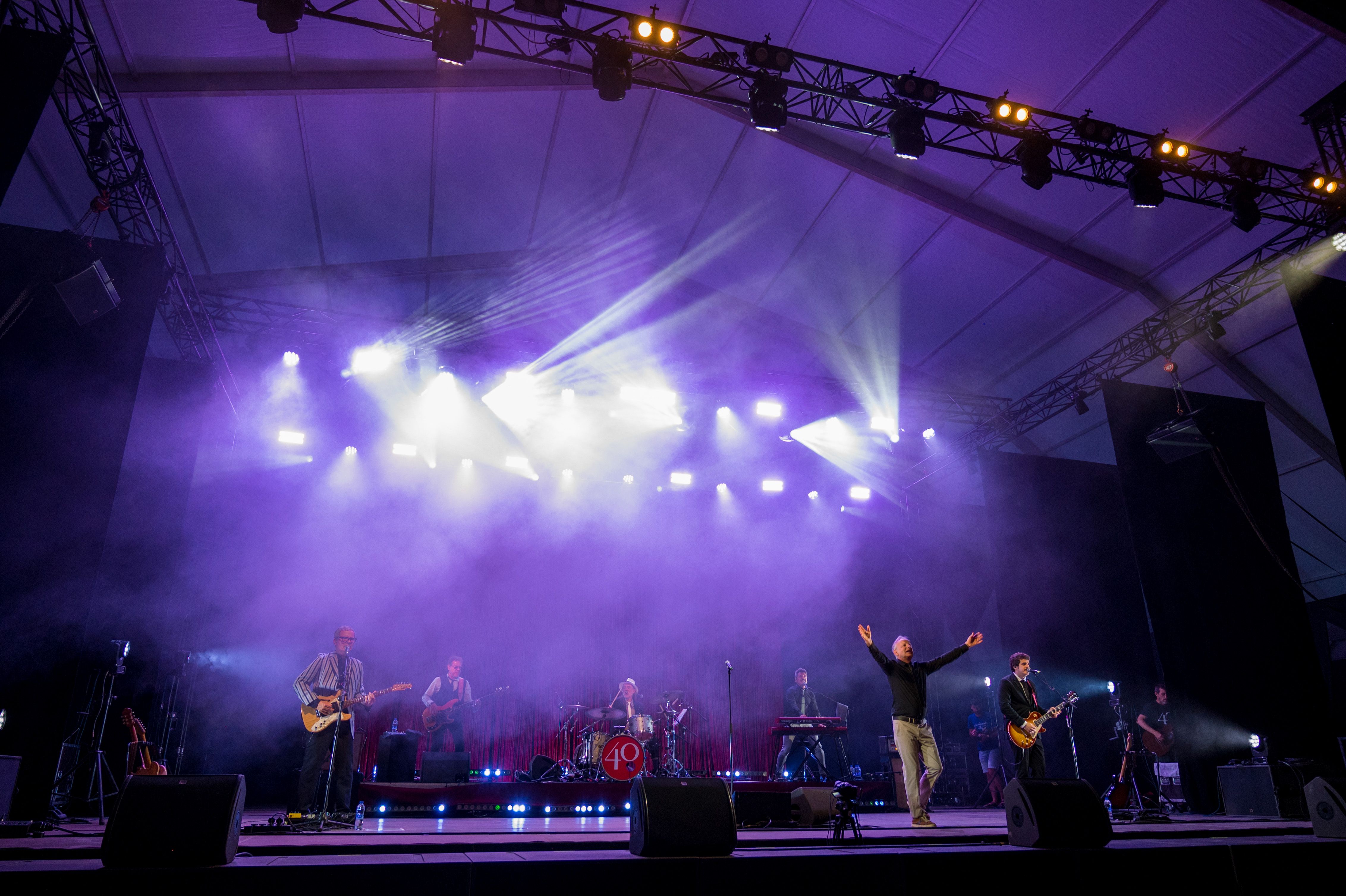 Concert d'Els Pets a l'amfiteatre del Parc del Castell FOTO: Carmelo Jiménez