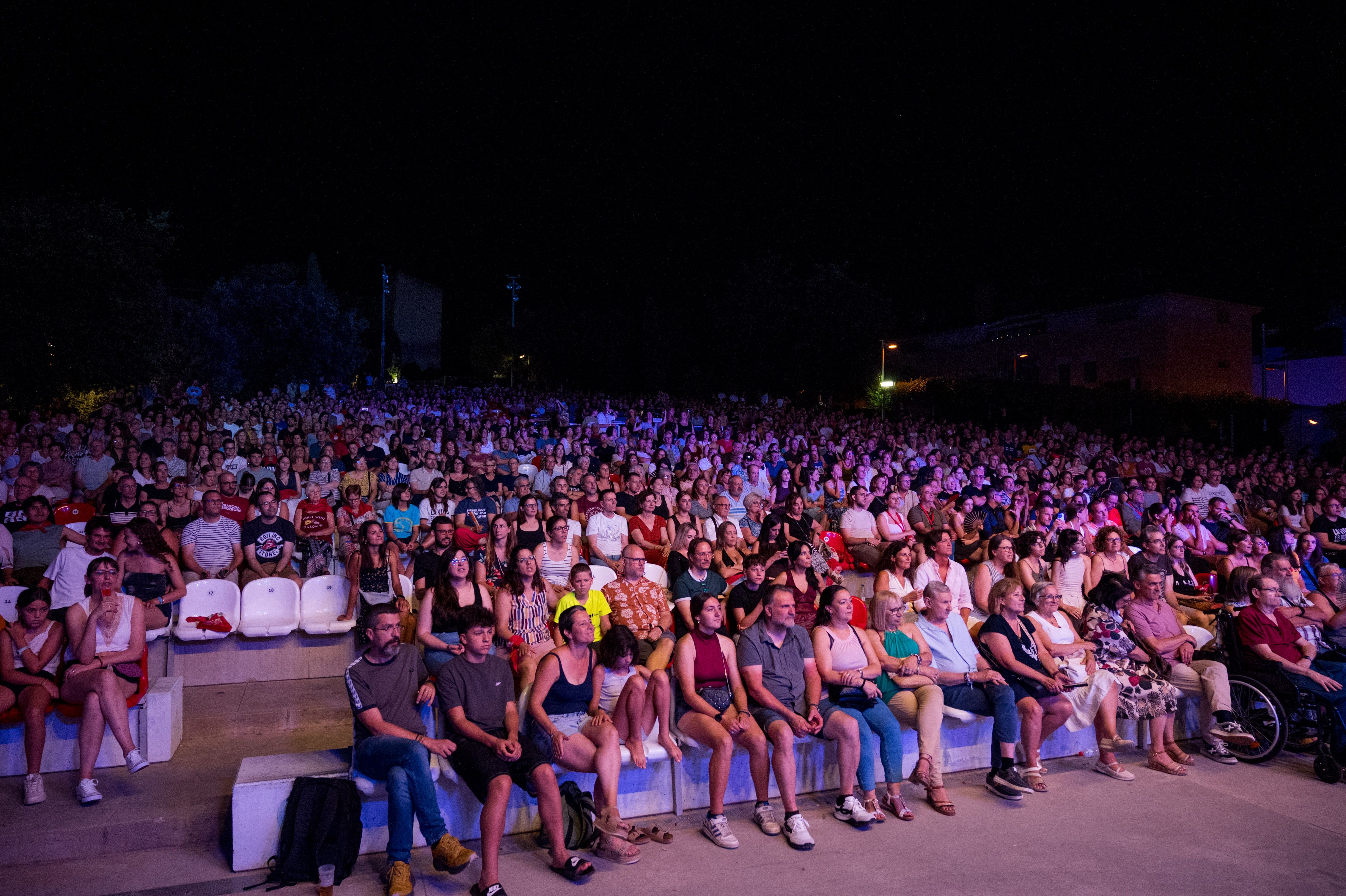 Concert d'Els Pets a l'amfiteatre del Parc del Castell FOTO: Carmelo Jiménez