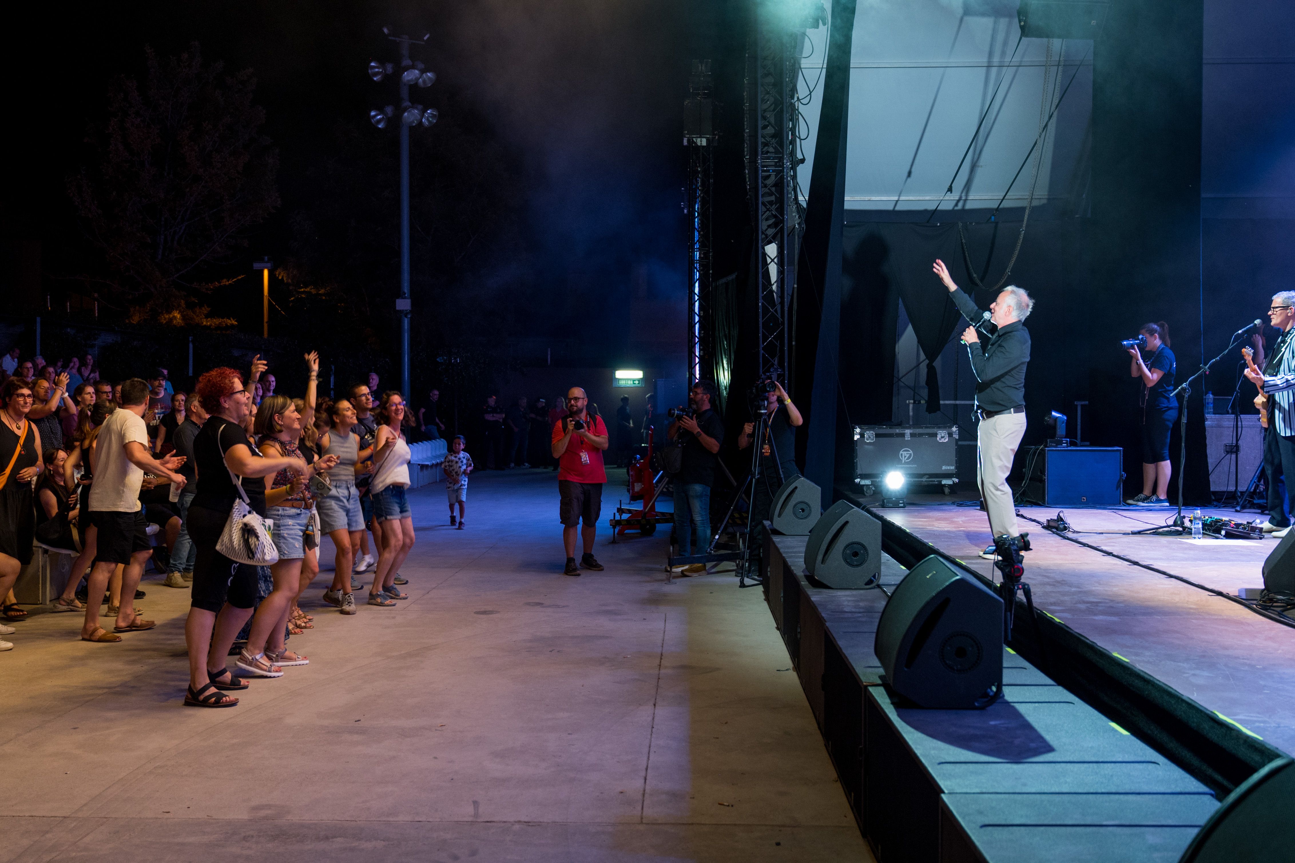 Concert d'Els Pets a l'amfiteatre del Parc del Castell FOTO: Carmelo Jiménez