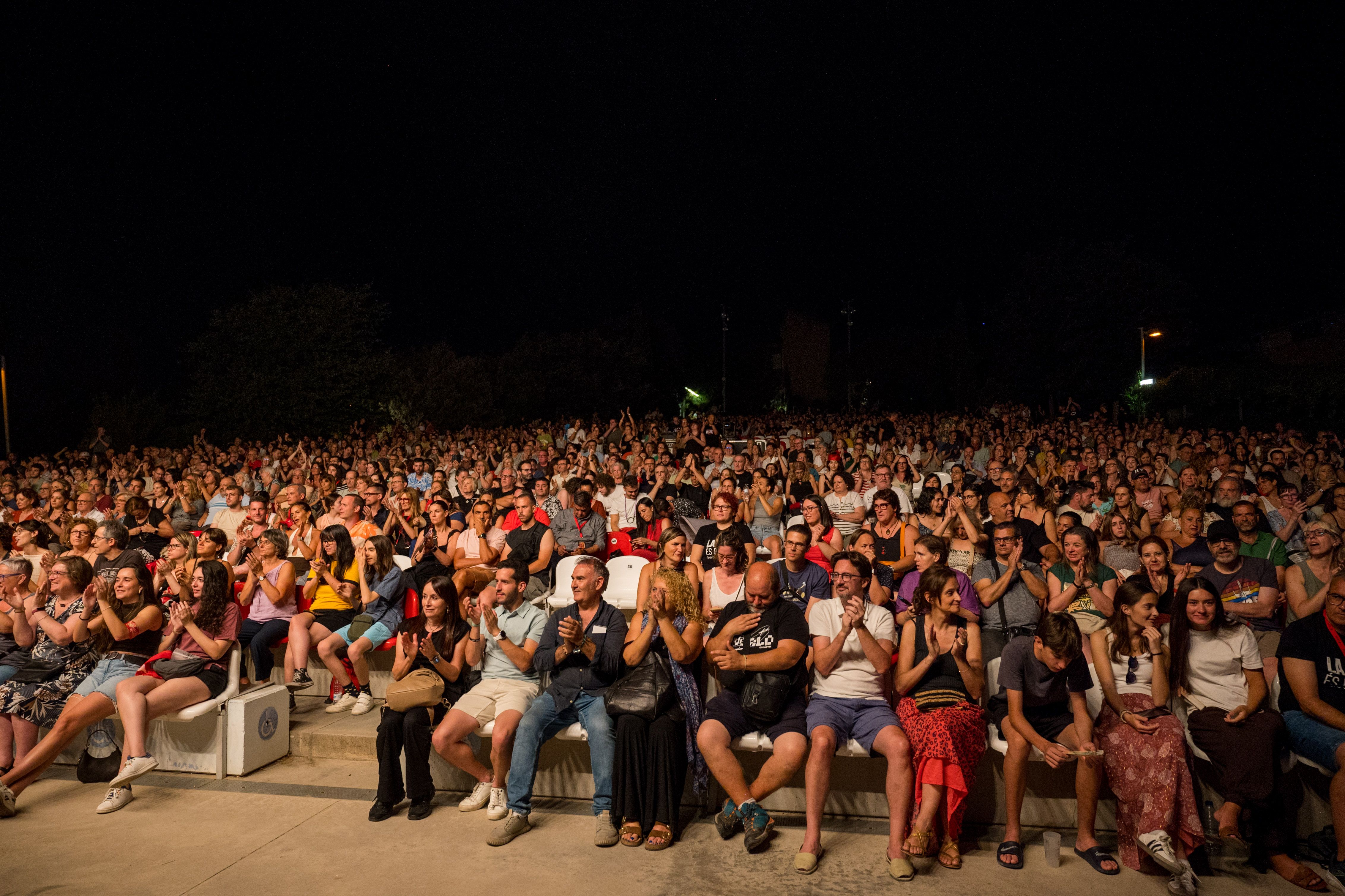 Concert d'Els Pets a l'amfiteatre del Parc del Castell FOTO: Carmelo Jiménez