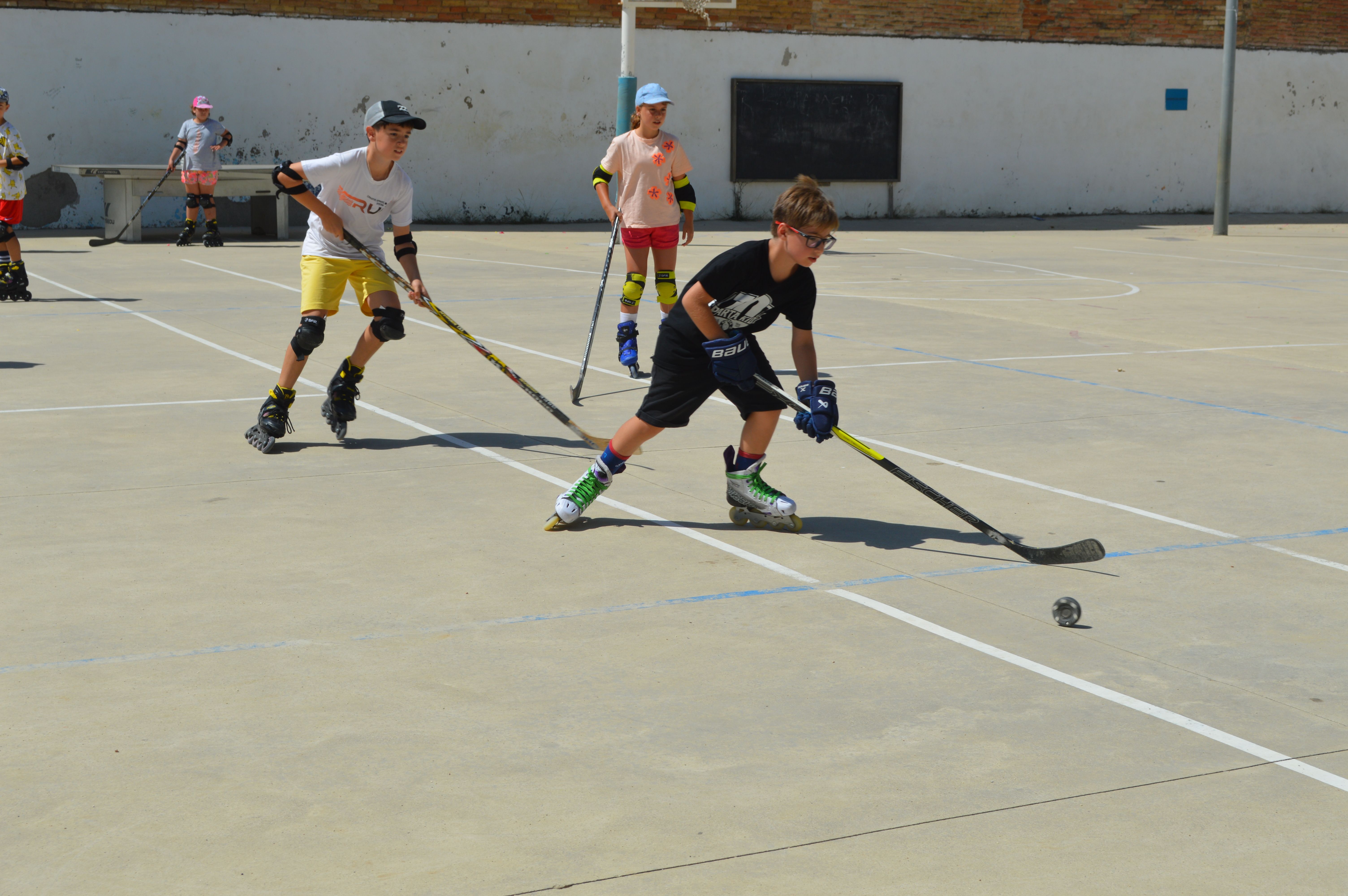 Exhibició d'hoquei patins del HCR Cent Patins FOTO: J.A. Montoya