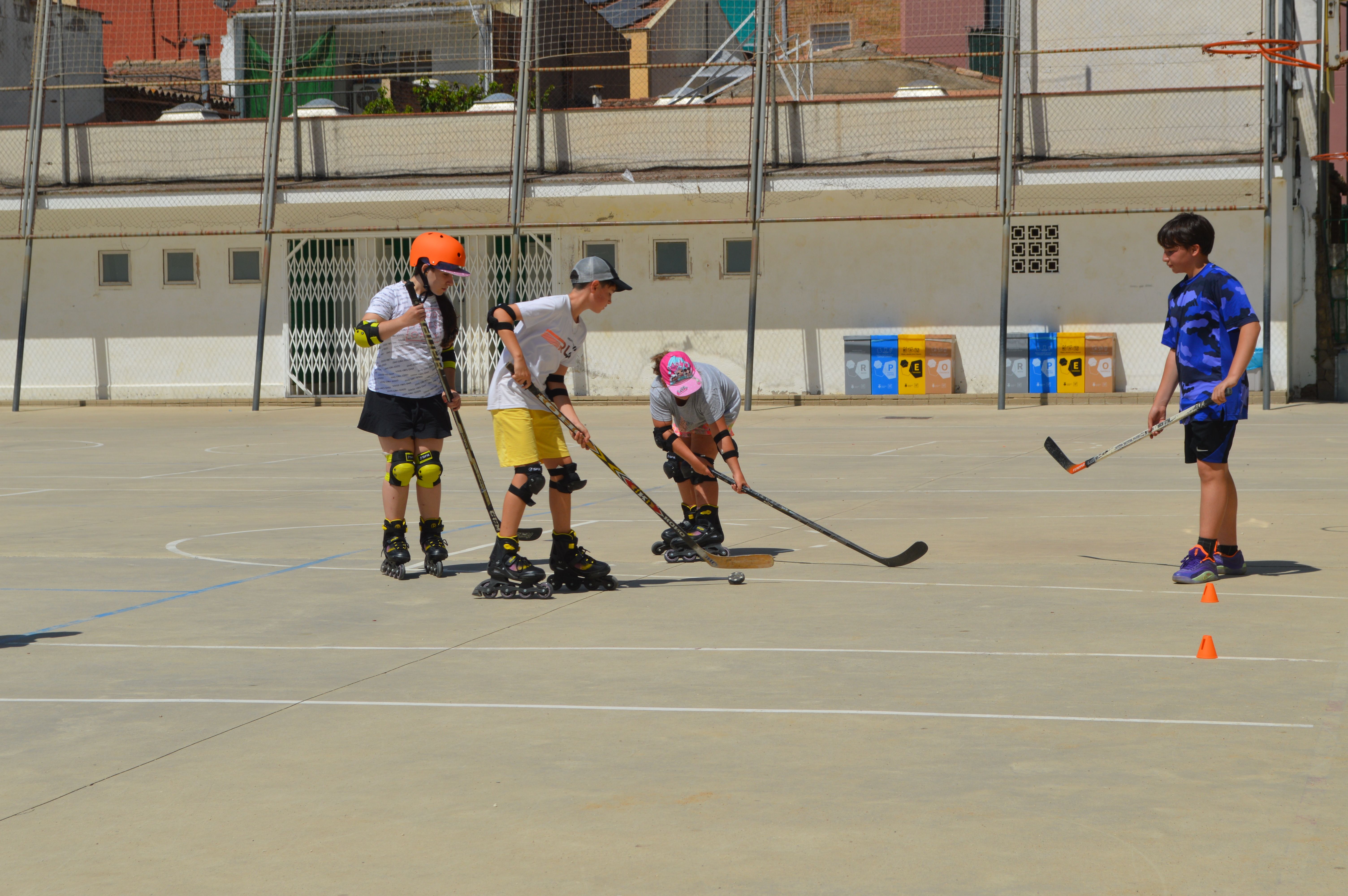 Exhibició d'hoquei patins del HCR Cent Patins FOTO: J.A. Montoya