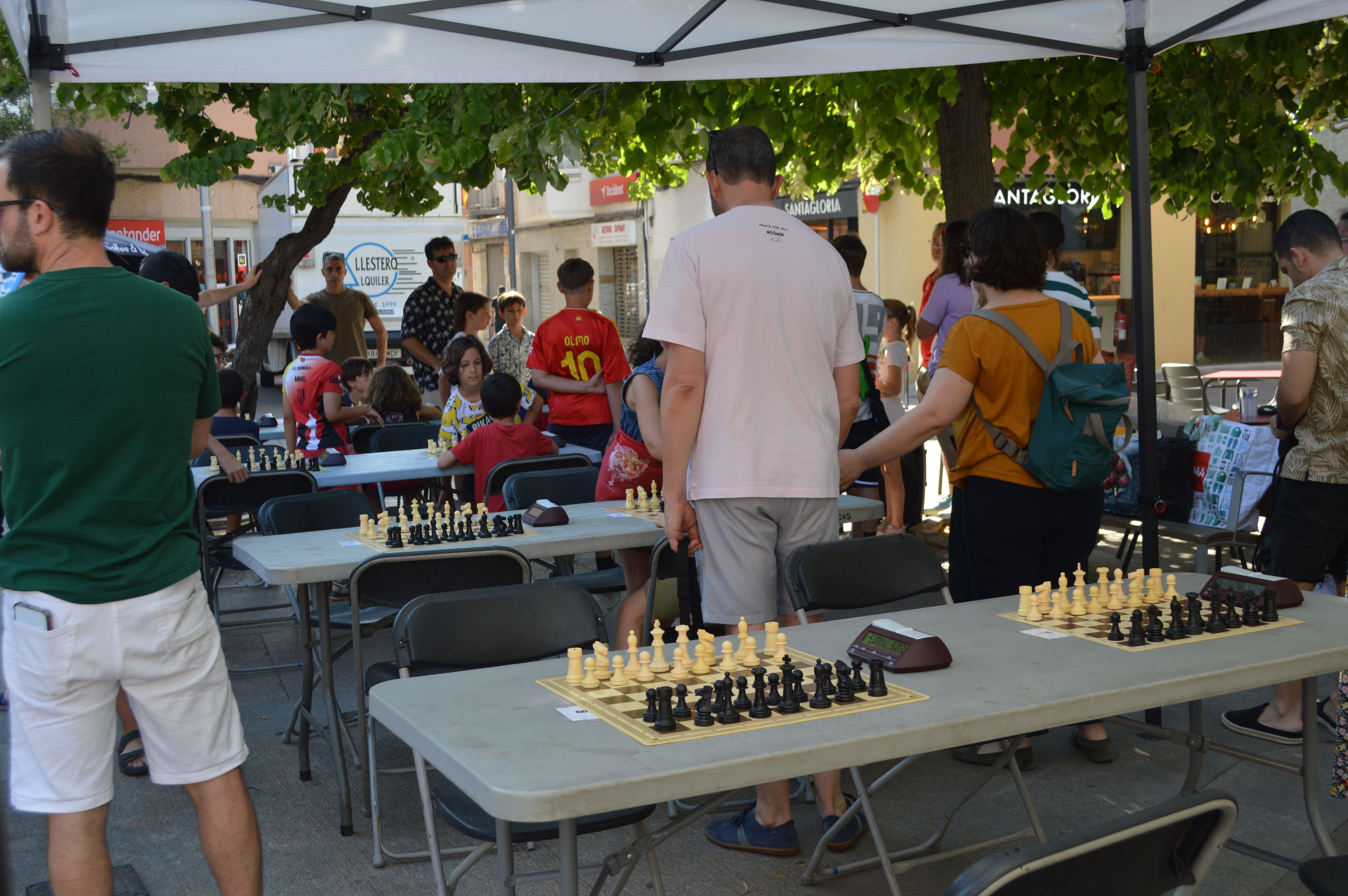 Torneig d'escacs de Festa Major FOTO: J. A. Montoya