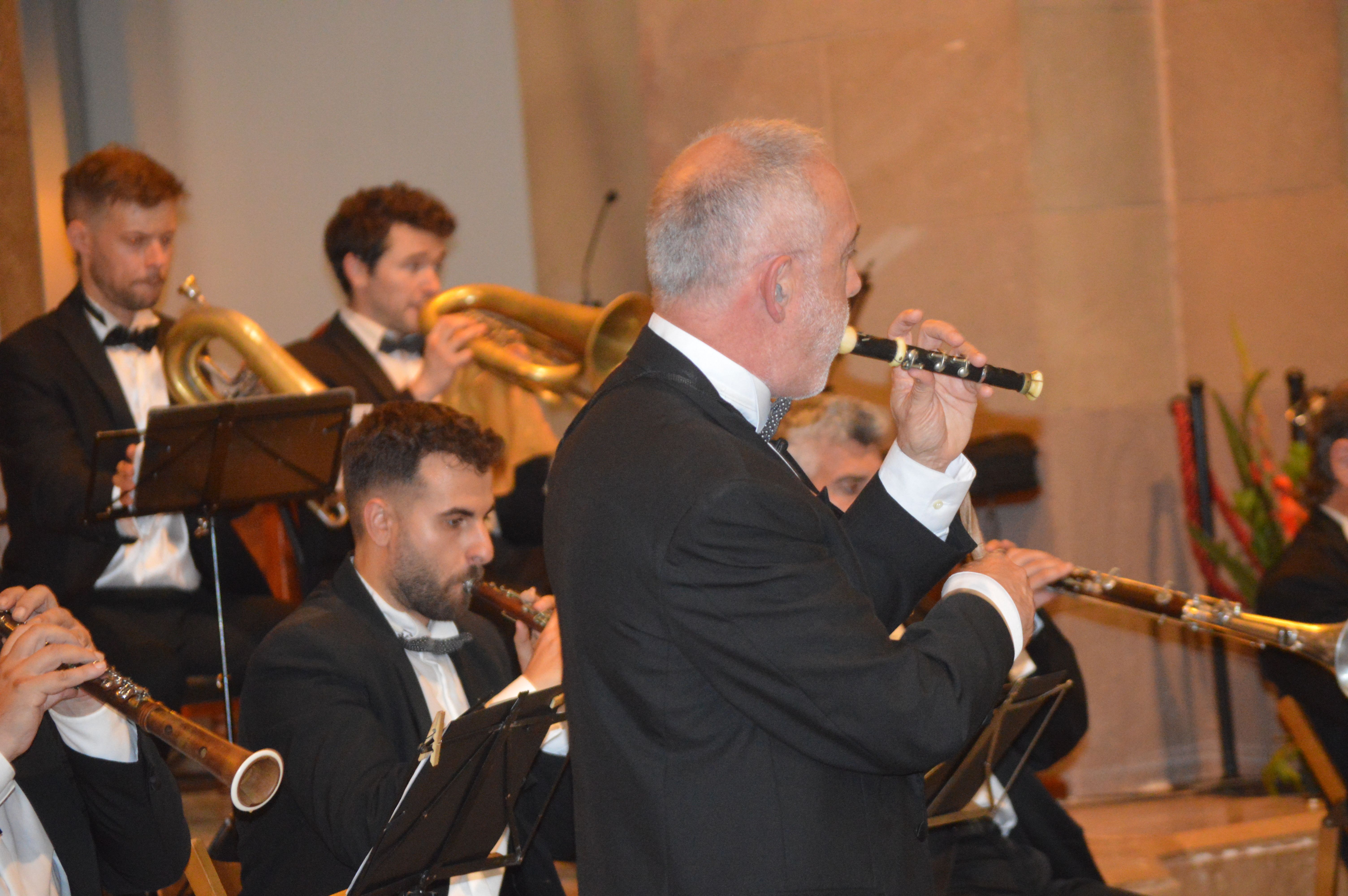 Concert de sardanes a l'Església amb La Principal de la Bisbal FOTO: J.A. Montoya