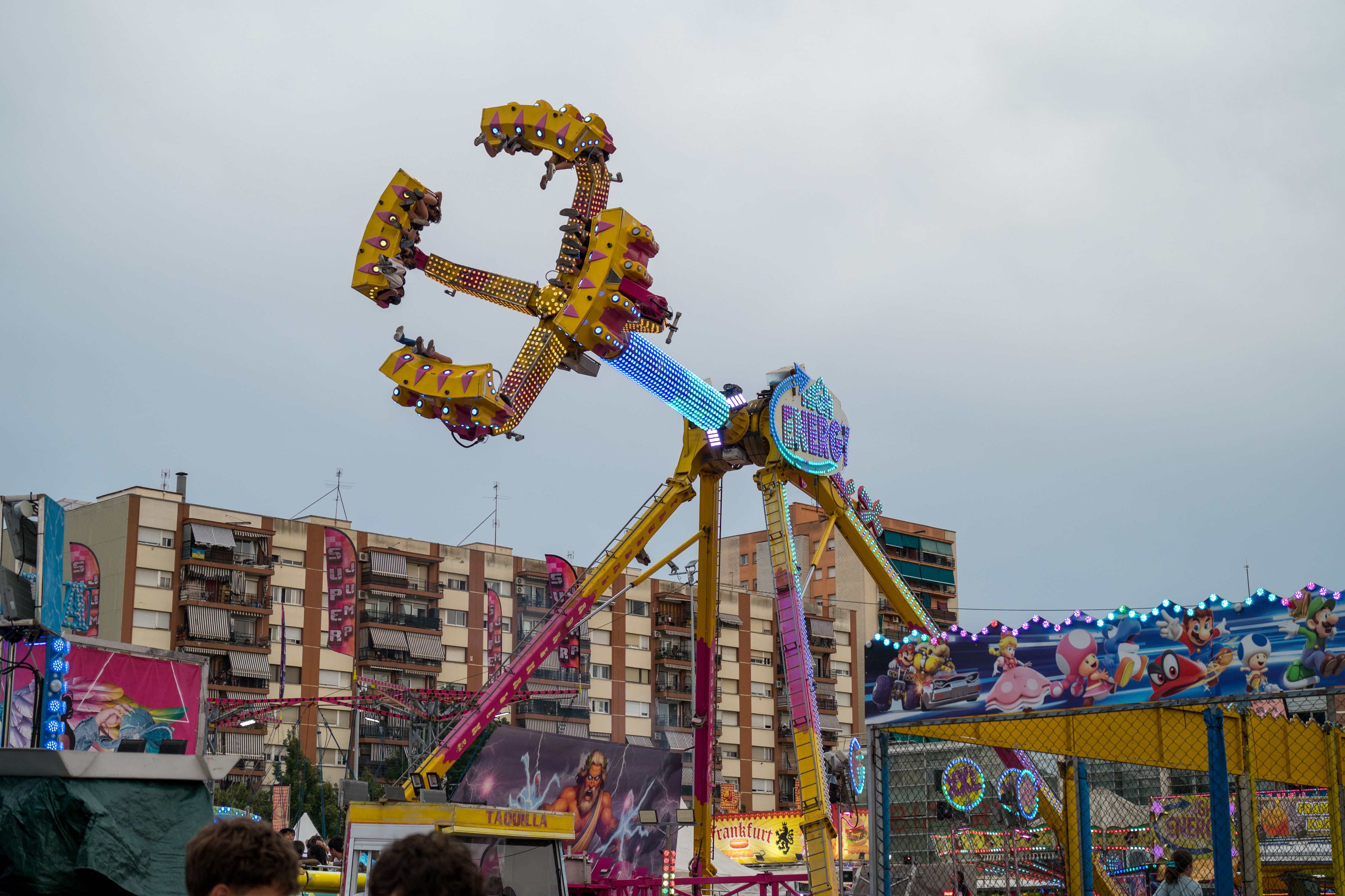 Fira d'atraccions de la Festa Major de Rubí FOTO: Carmelo Jiménez