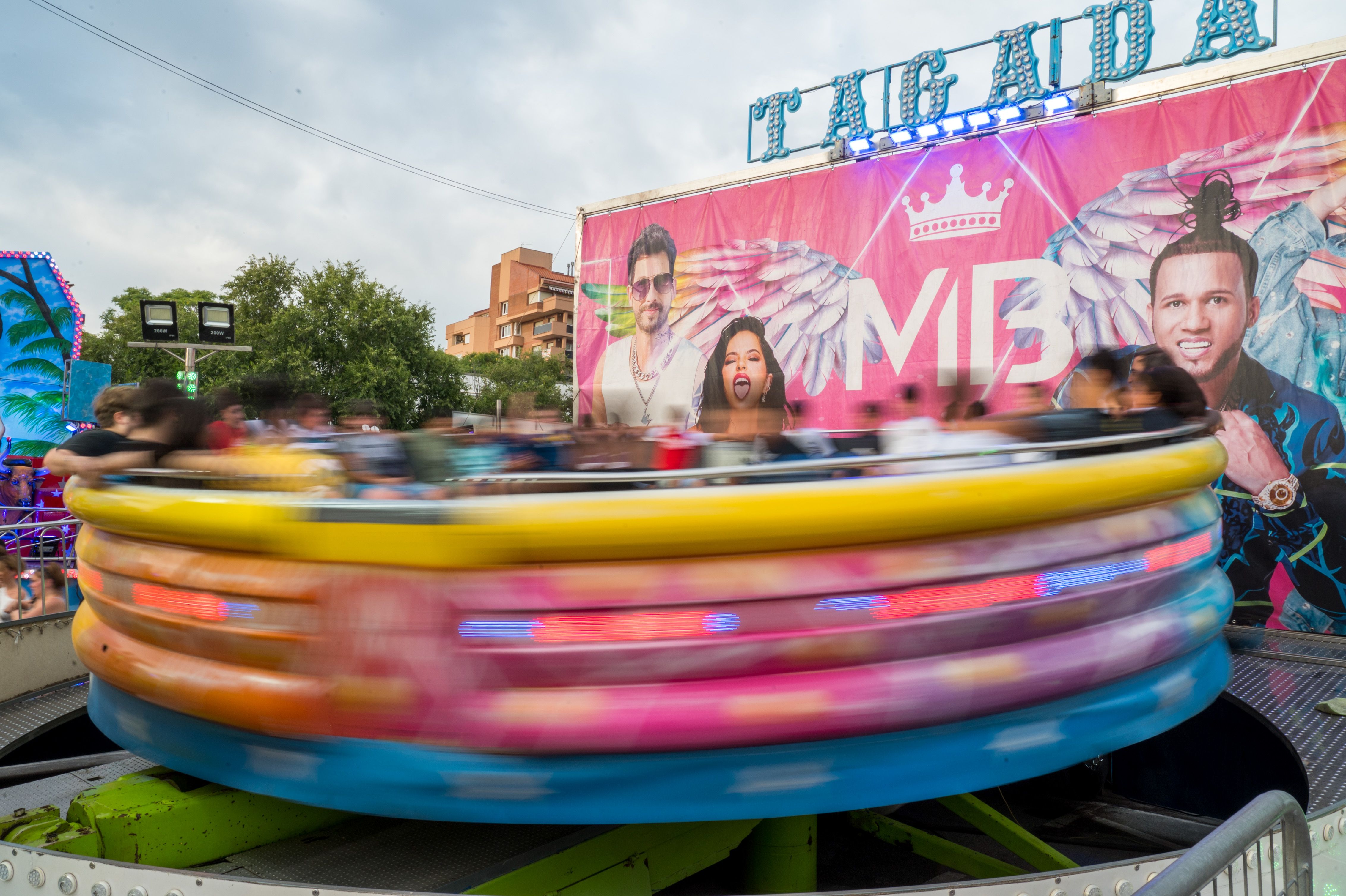 Fira d'atraccions de la Festa Major de Rubí FOTO: Carmelo Jiménez