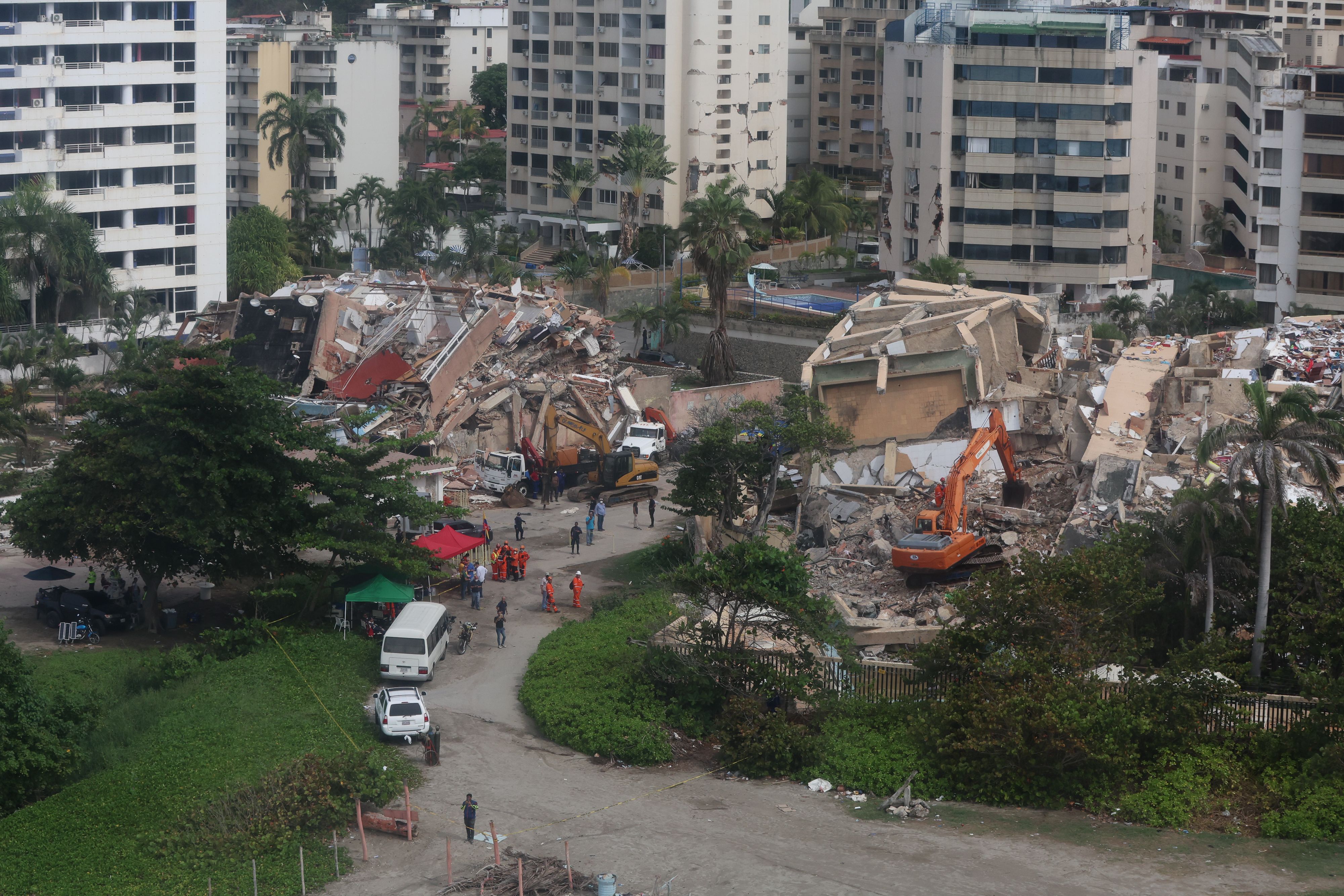 Devastació a La Guaira, a Veneçuela, després del doble terratrèmol FOTO: ACN/Prensa Presidencial de Venezuela