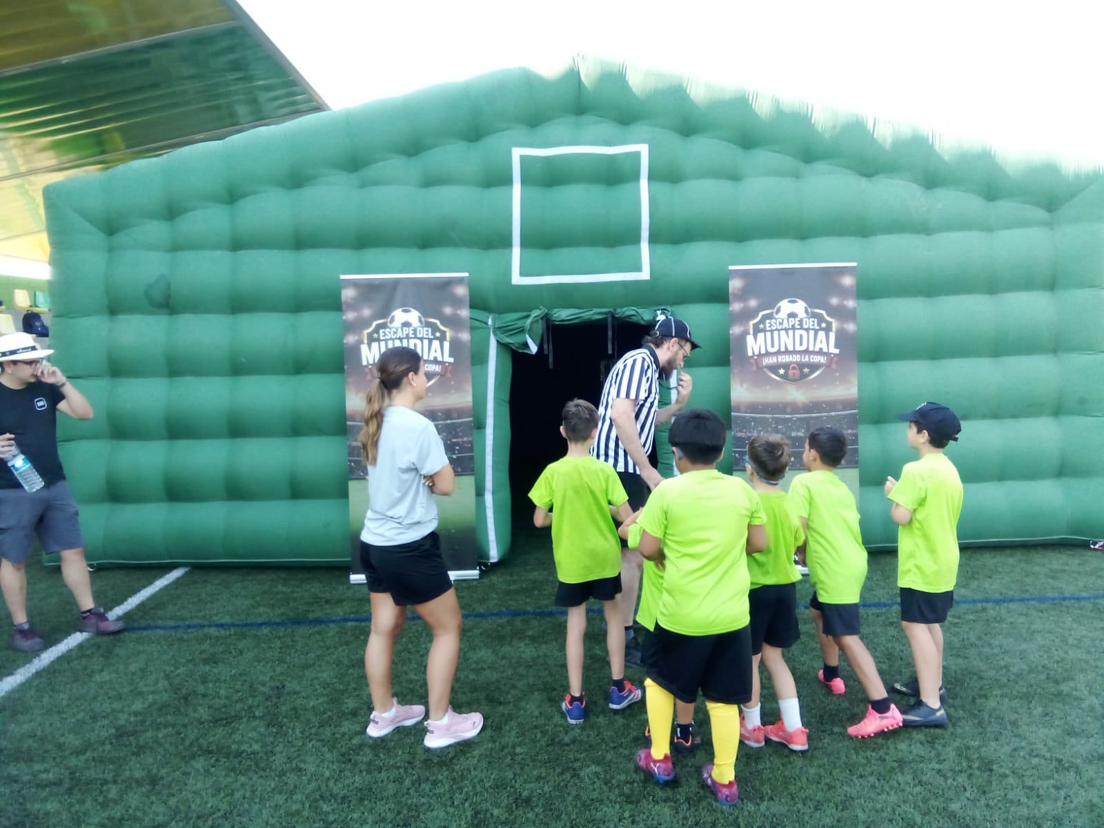 El campus va acollir l'escape room sobre la Copa del Món FOTO: Cedida