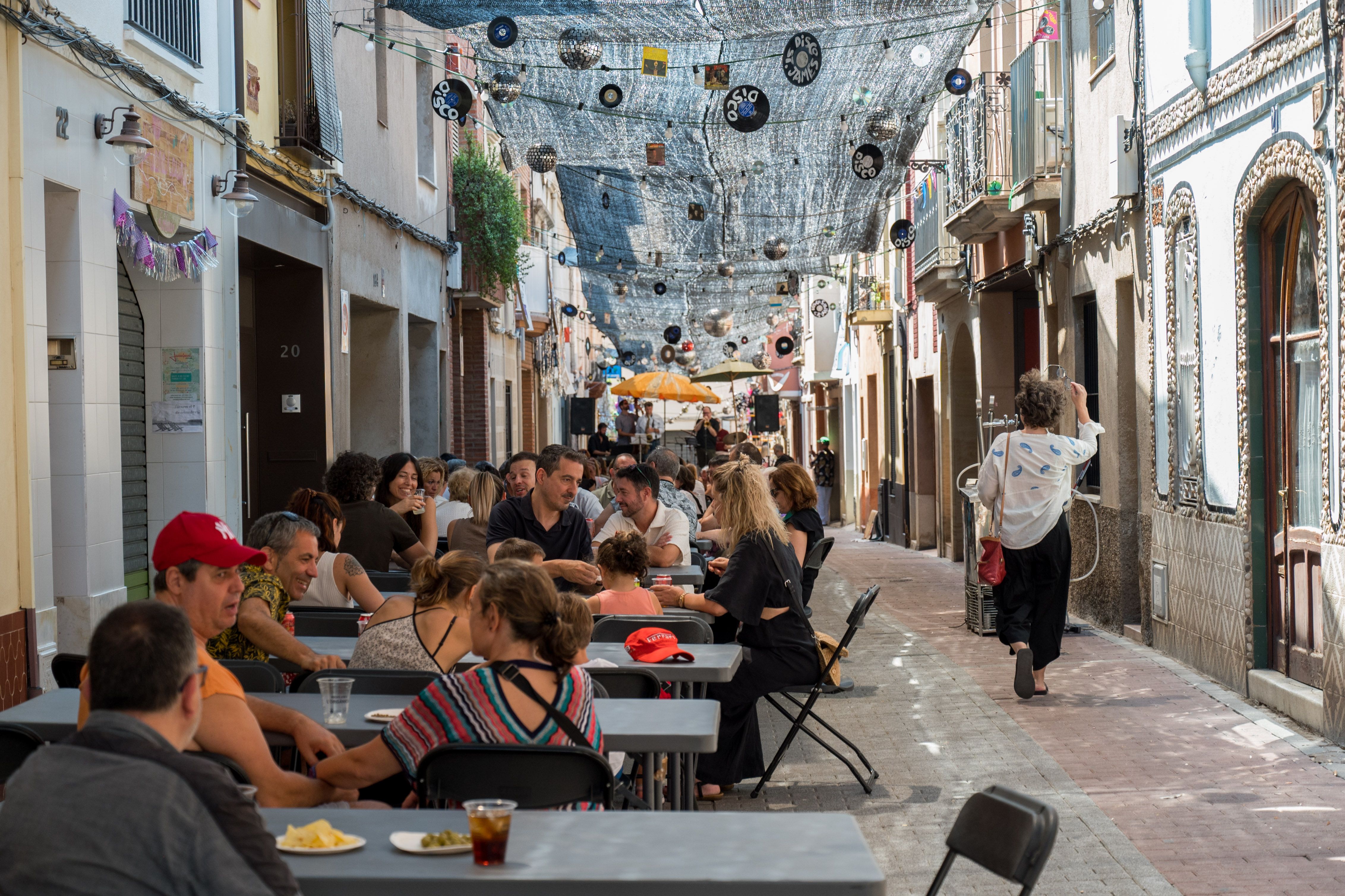 St. James Disco al carrer Sant Jaume FOTO: Carmelo Jiménez