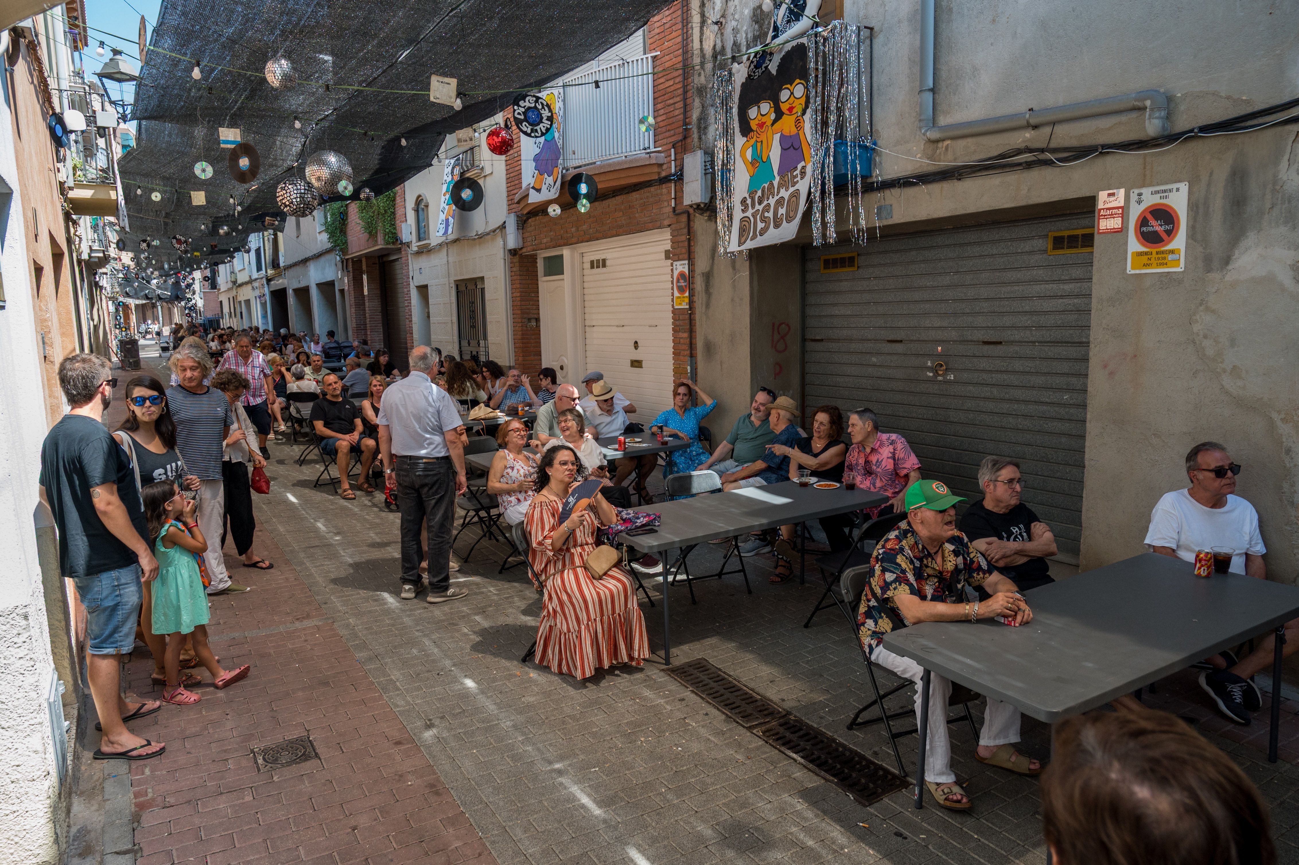 St. James Disco al carrer Sant Jaume FOTO: Carmelo Jiménez