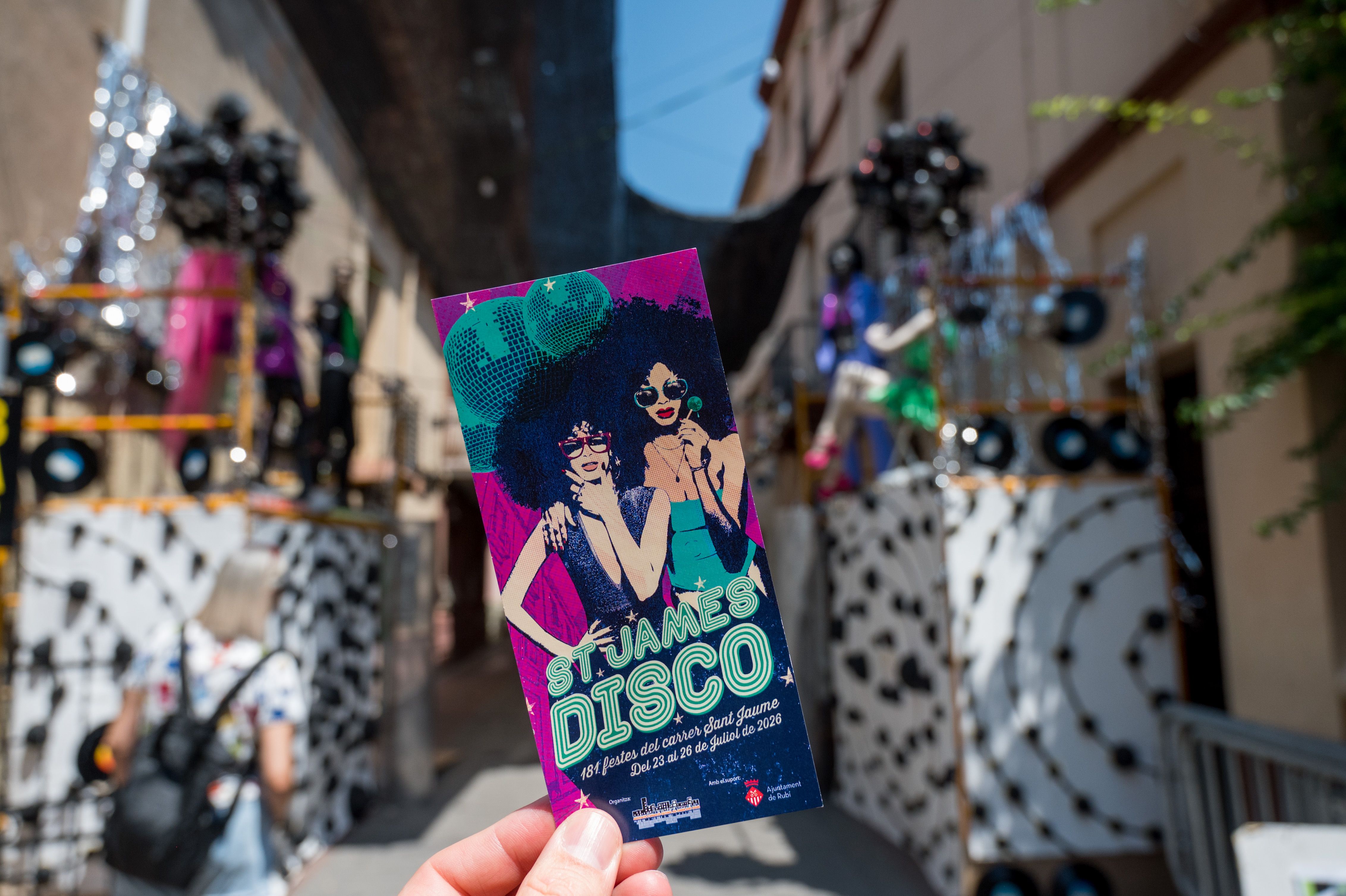 St. James Disco al carrer Sant Jaume FOTO: Carmelo Jiménez