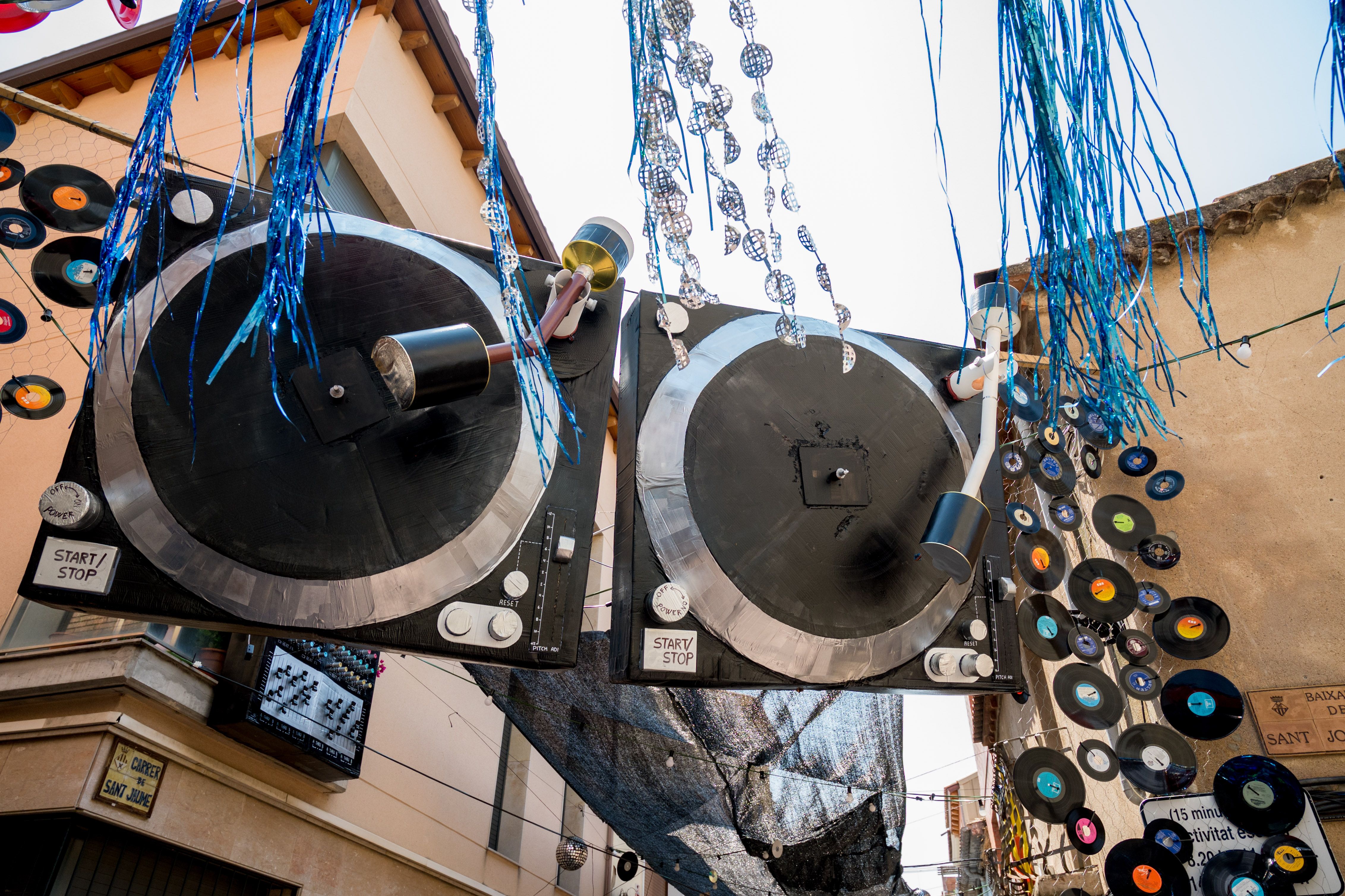 St. James Disco al carrer Sant Jaume FOTO: Carmelo Jiménez