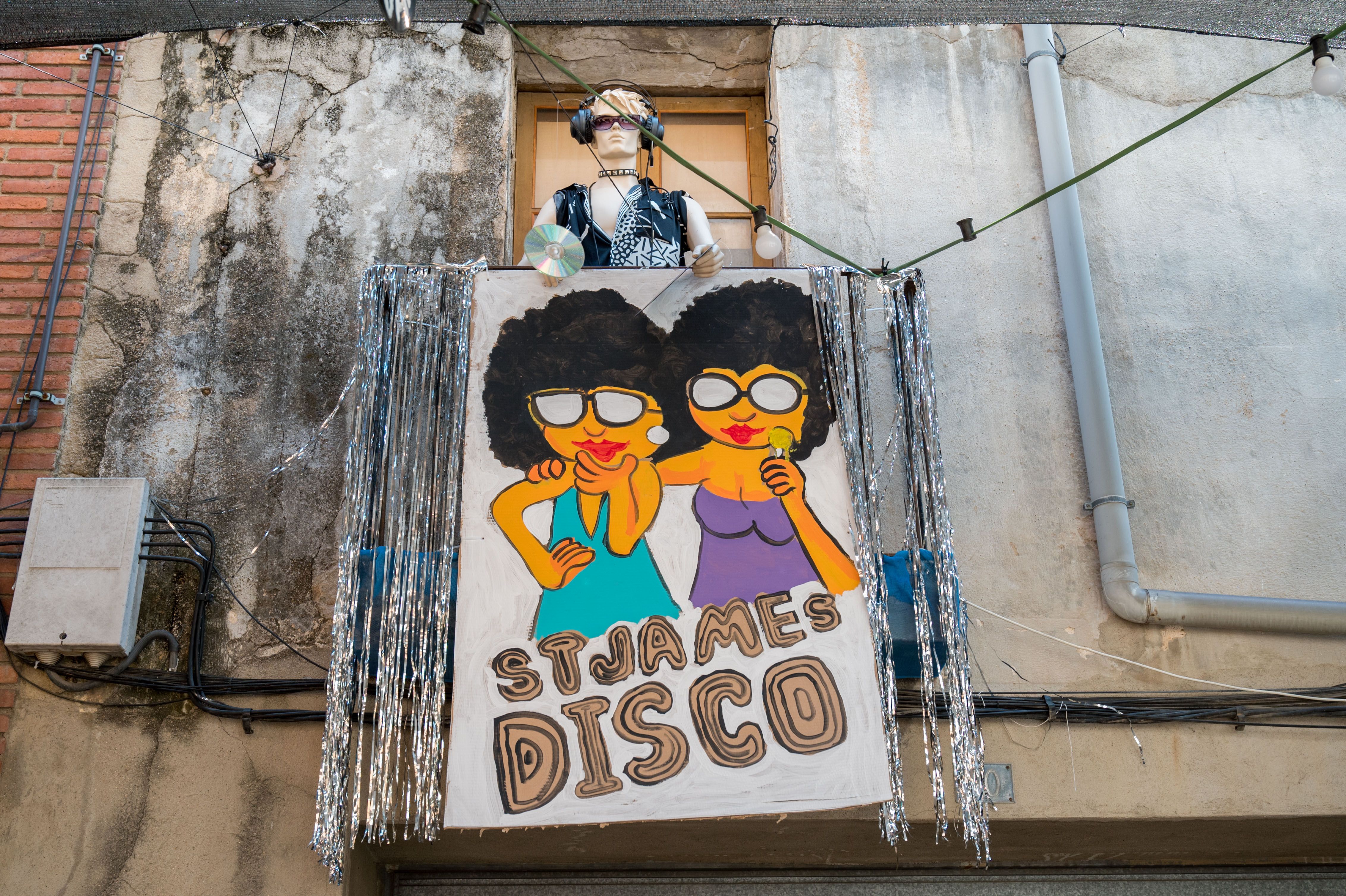 St. James Disco al carrer Sant Jaume FOTO: Carmelo Jiménez