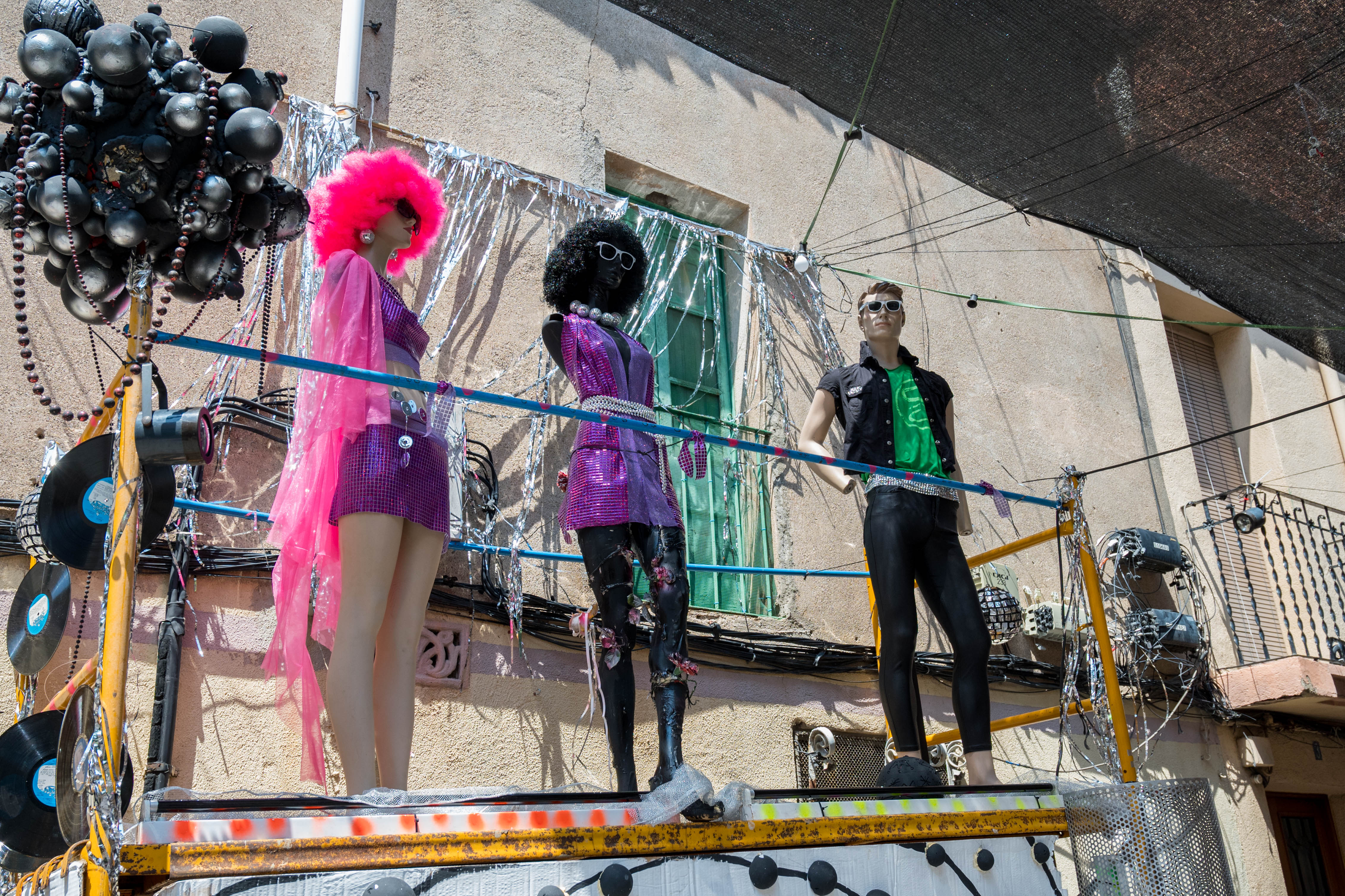 St. James Disco al carrer Sant Jaume FOTO: Carmelo Jiménez