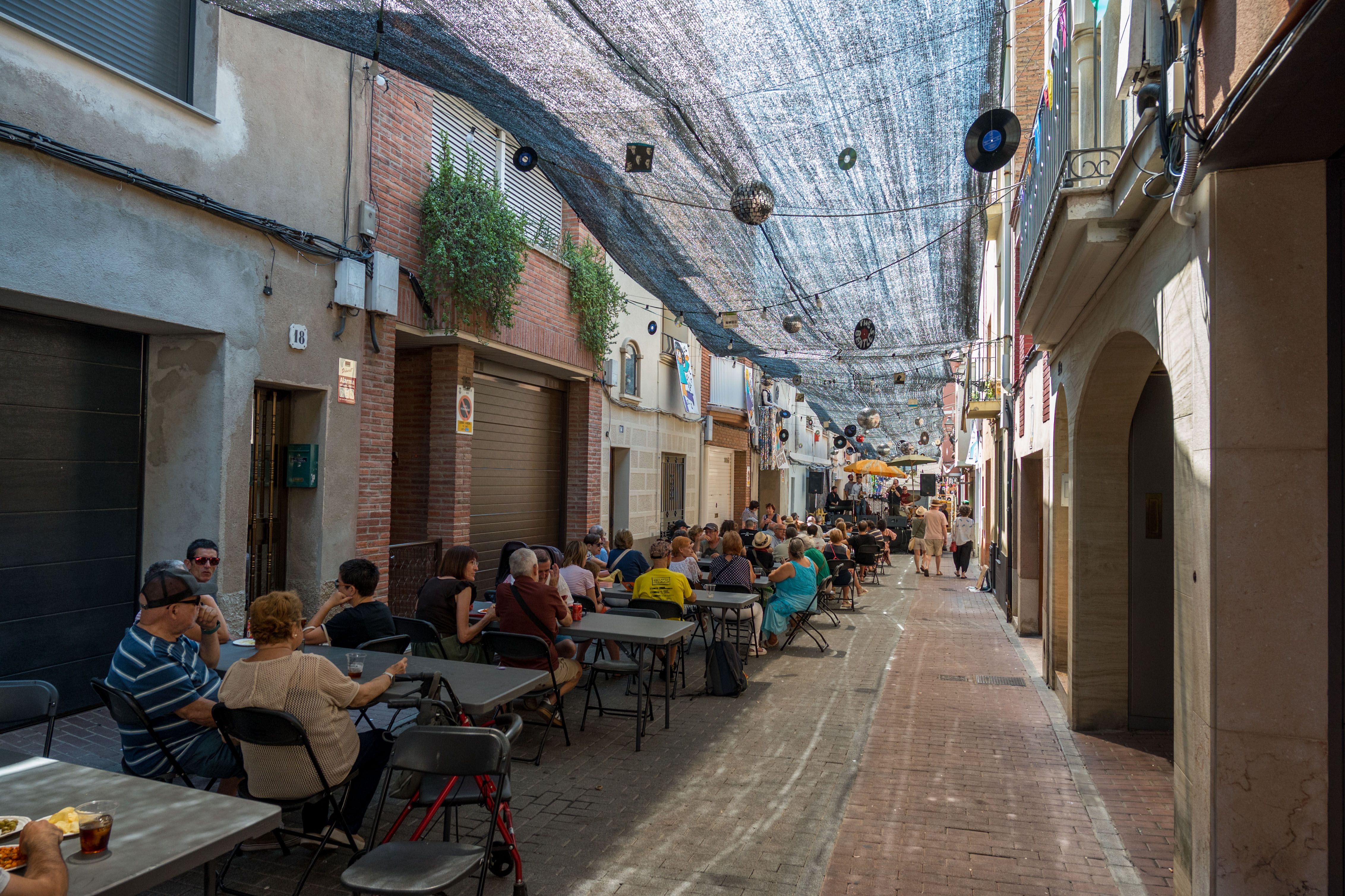 St. James Disco al carrer Sant Jaume FOTO: Carmelo Jiménez