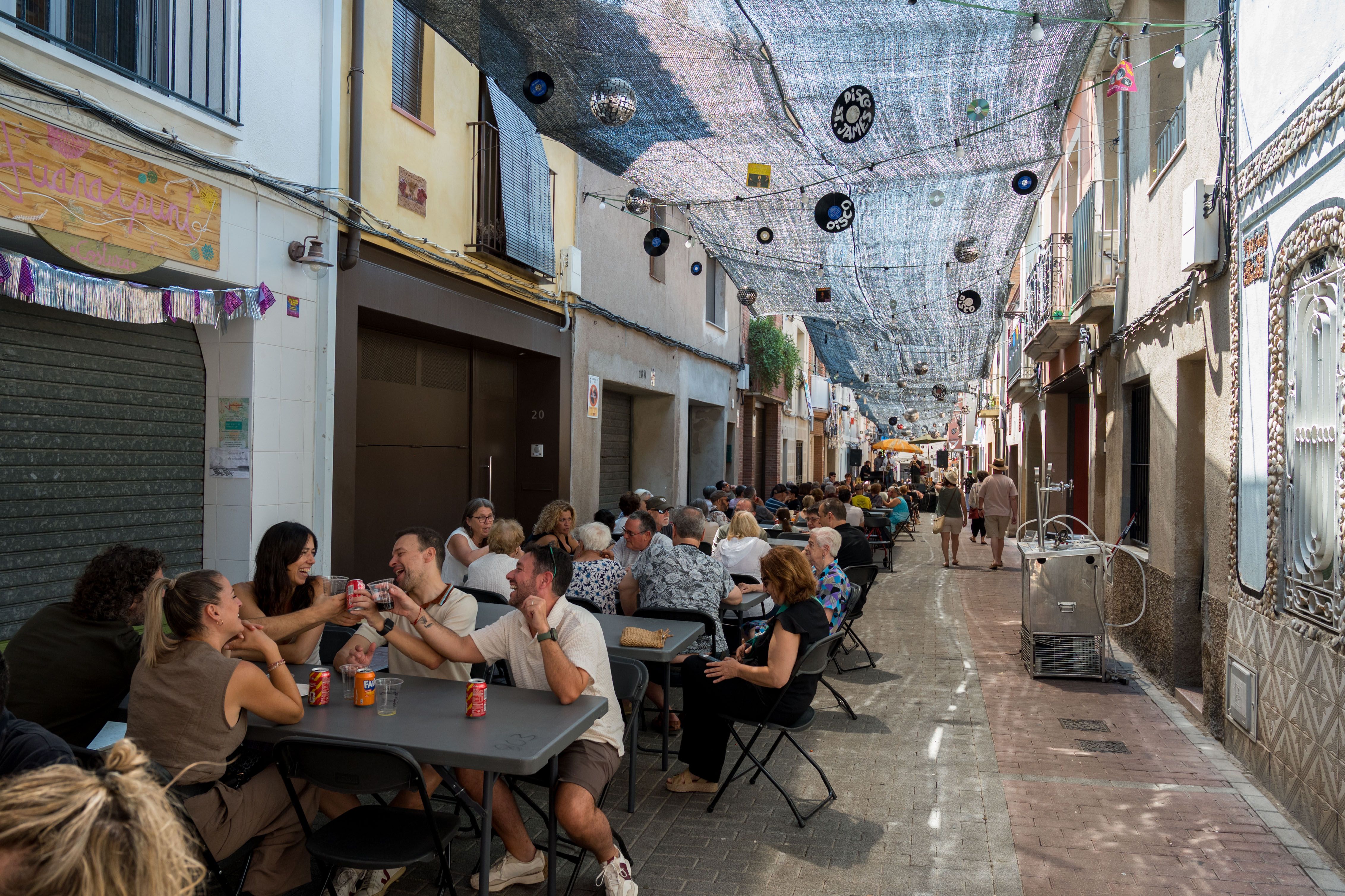 St. James Disco al carrer Sant Jaume FOTO: Carmelo Jiménez