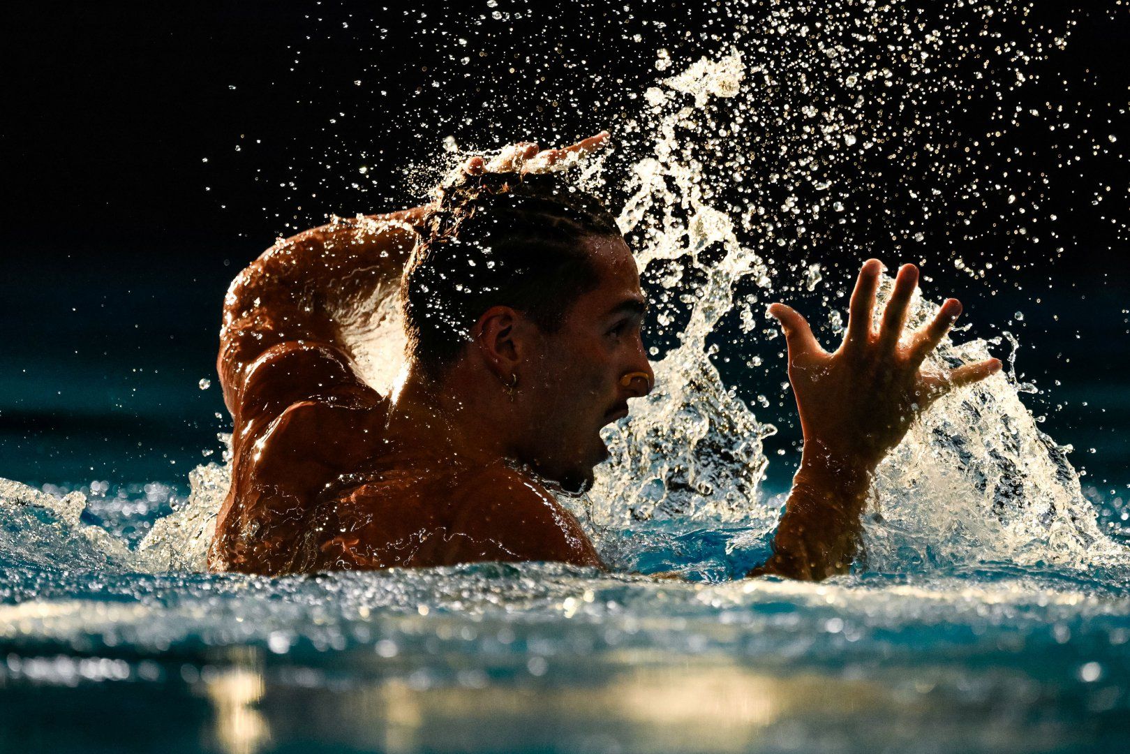 Dennis González, en el seu primer exercici al Campionat d'Europa de París FOTO: Andrea Staccioli / Deepbluemedia / Insidefoto