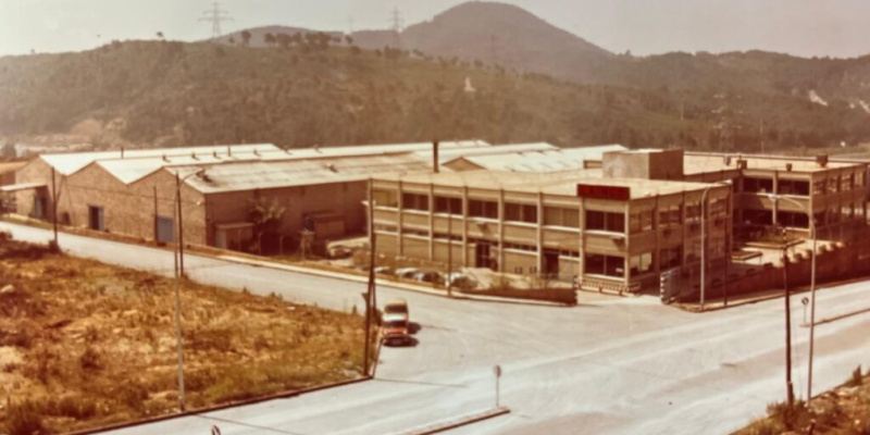 Les instal·lacions de Lainco Rubí el 1969