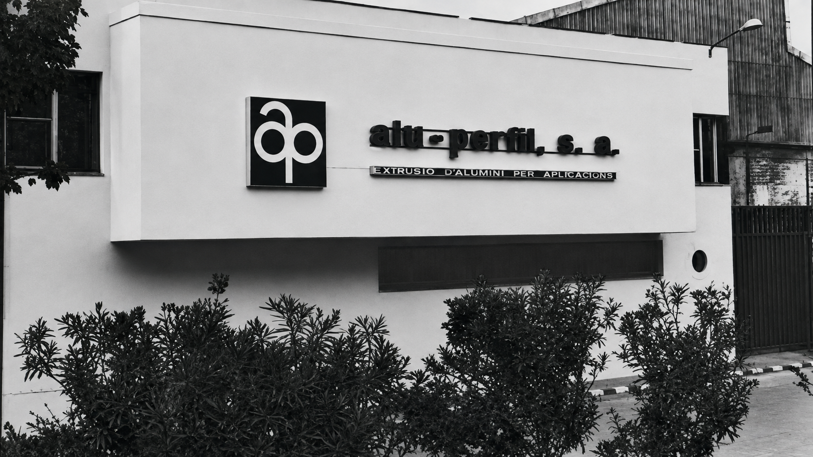 La fàbrica Alu-Perfil, SA, als anys 80