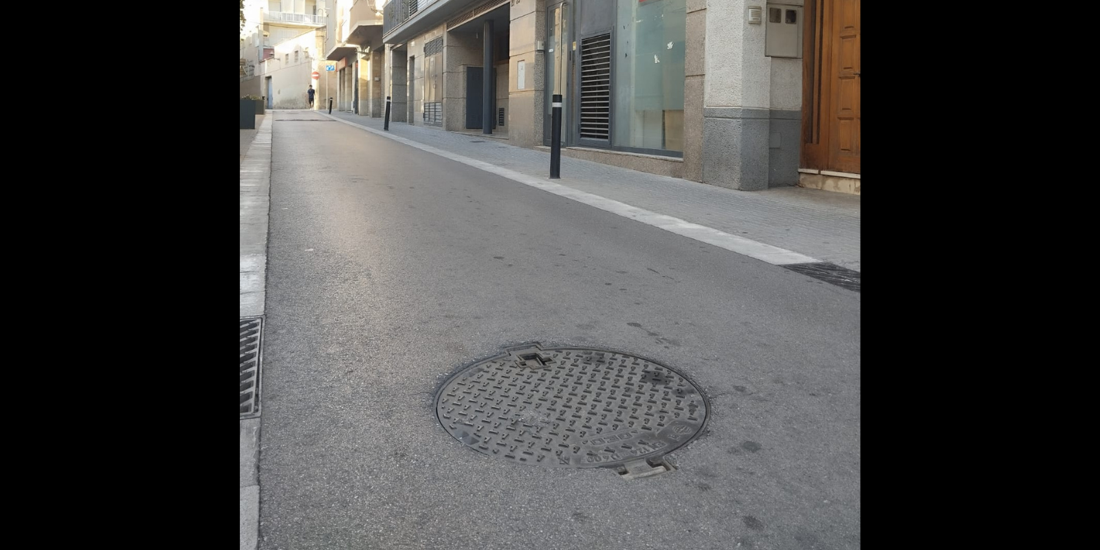 Clavegueram C/ Cal Príncep. FOTO: Olga Alonso i Pernas