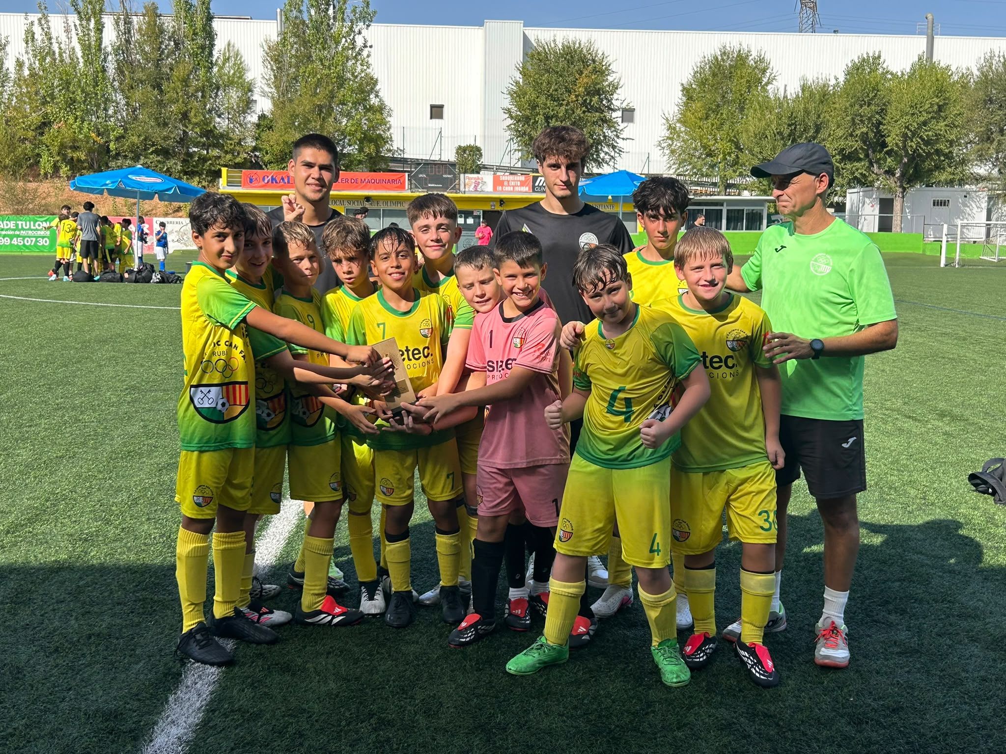 L'Olímpic de Can Fatjó inicia la temporada amb el seu torneig de futbol 7. FOTO: Olímpic Can Fatjó