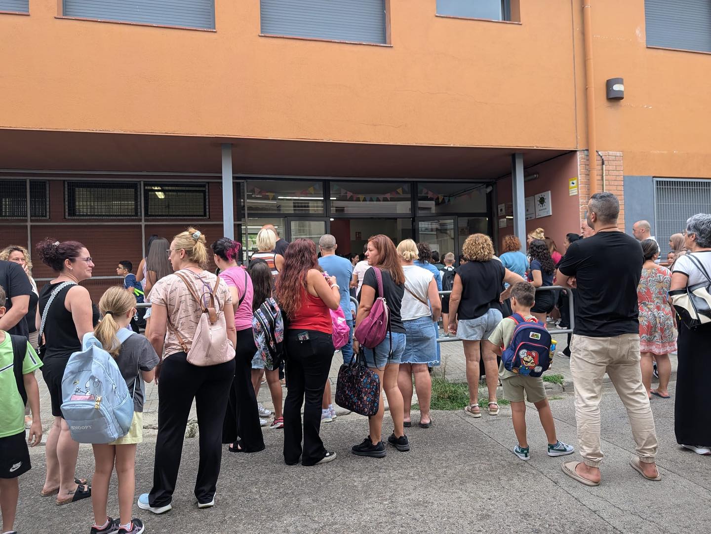 Inici del curs escolar 2025-26. FOTO: TOT Rubí