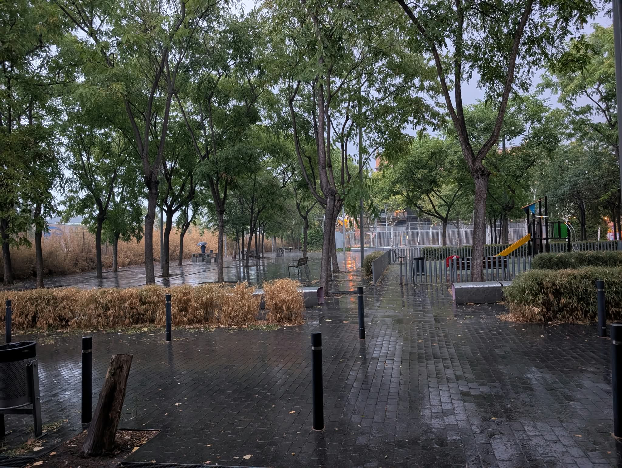 Alguns xàfecs a Rubí abans de les 8h. FOTO: TOT Rubí
