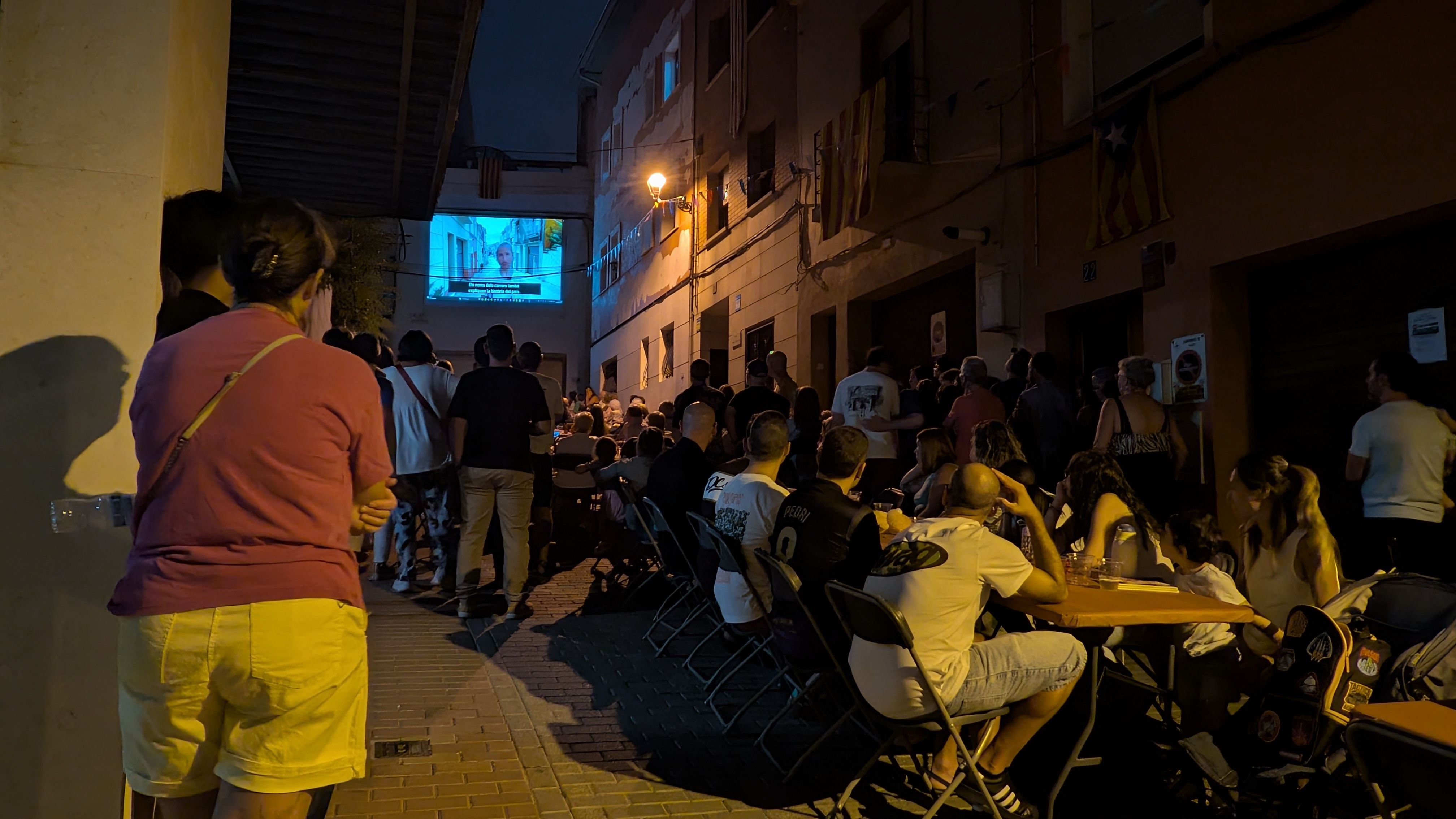 Documental sobre la història del carrer Santa Maria i Sant Magí FOTO: Marta Casas