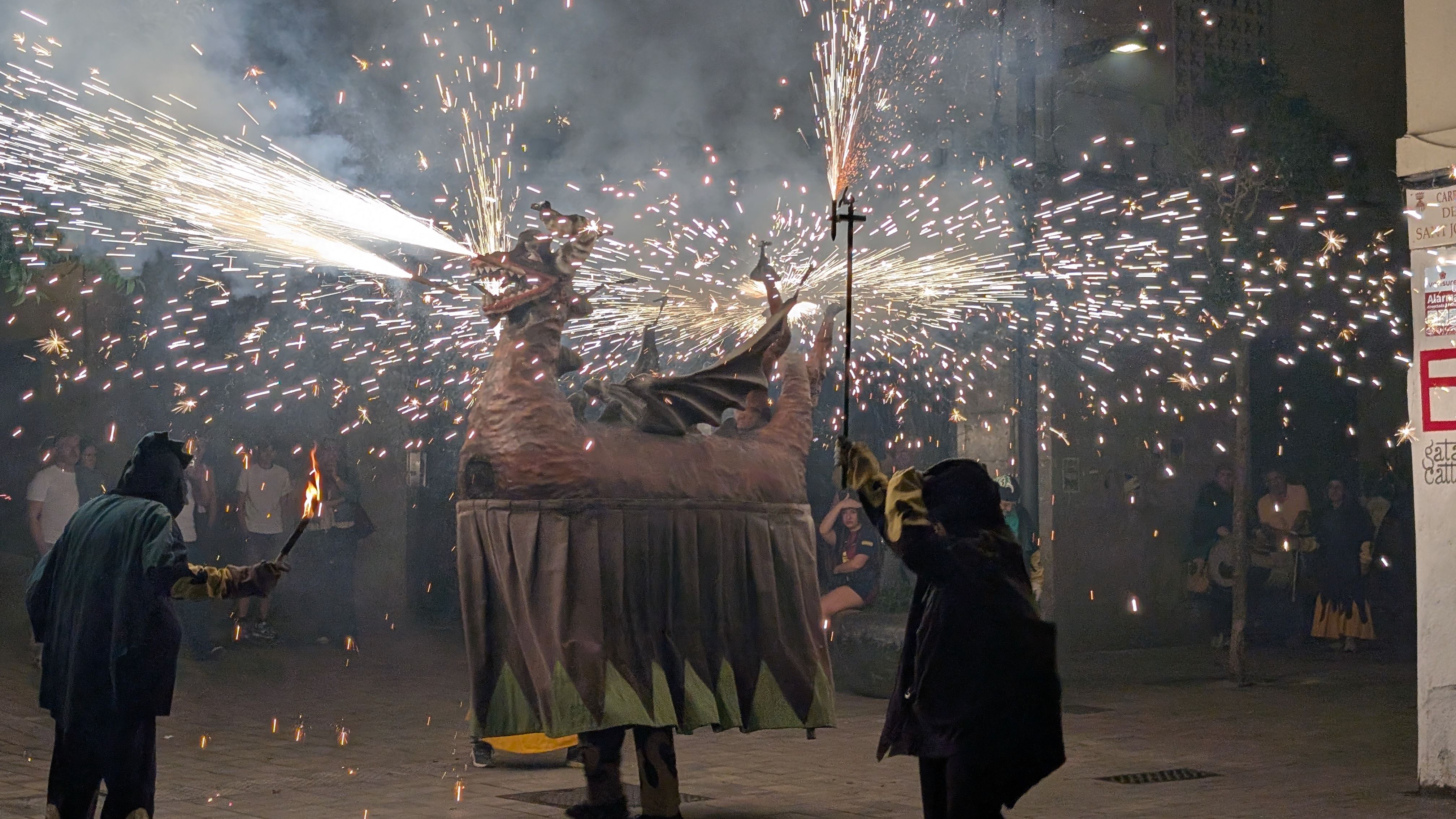 XIV Trobada de Bèsties de FOC pels Tocs de Sant Roc FOTO: Marta Casas