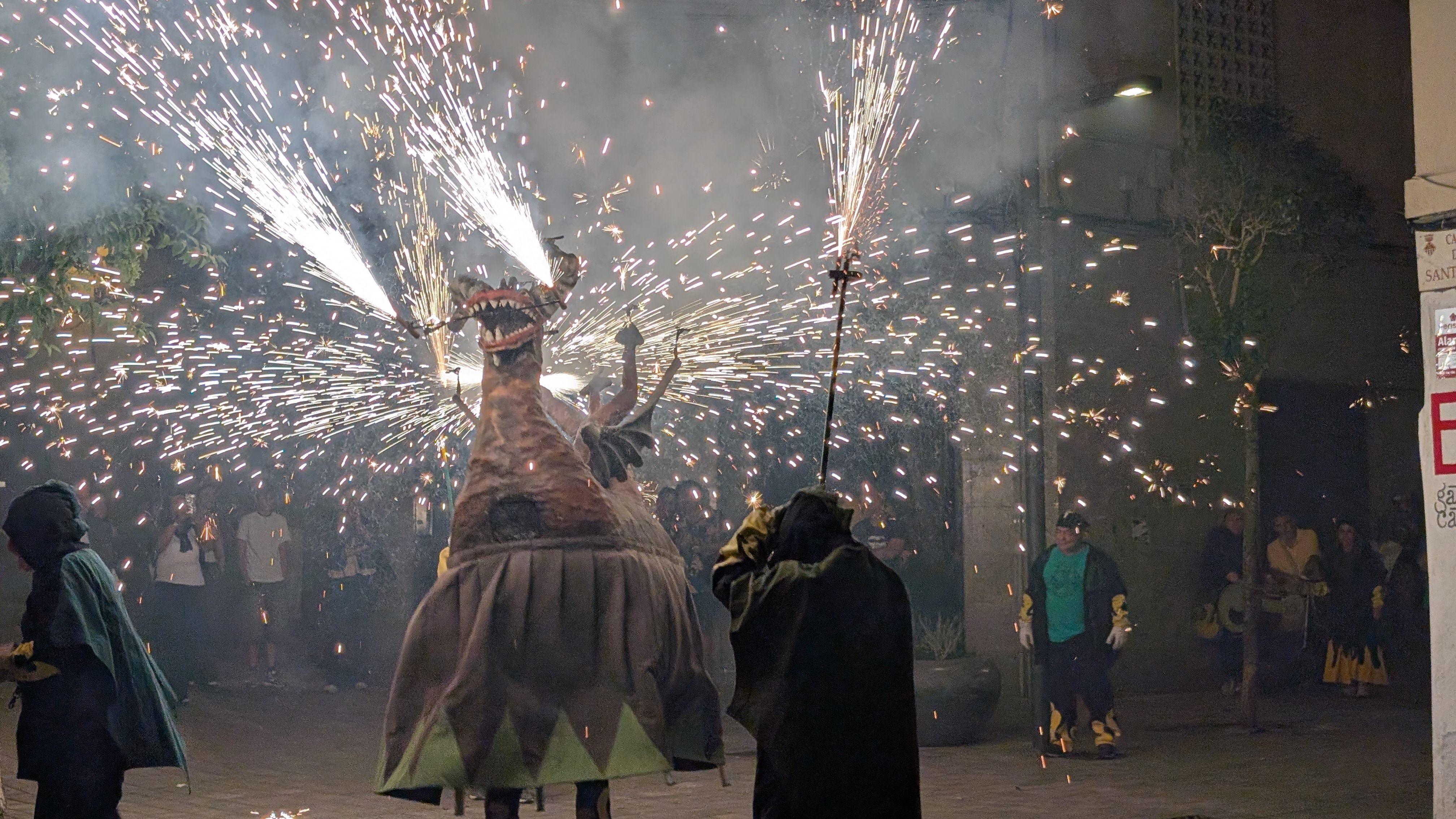 XIV Trobada de Bèsties de FOC pels Tocs de Sant Roc FOTO: Marta Casas