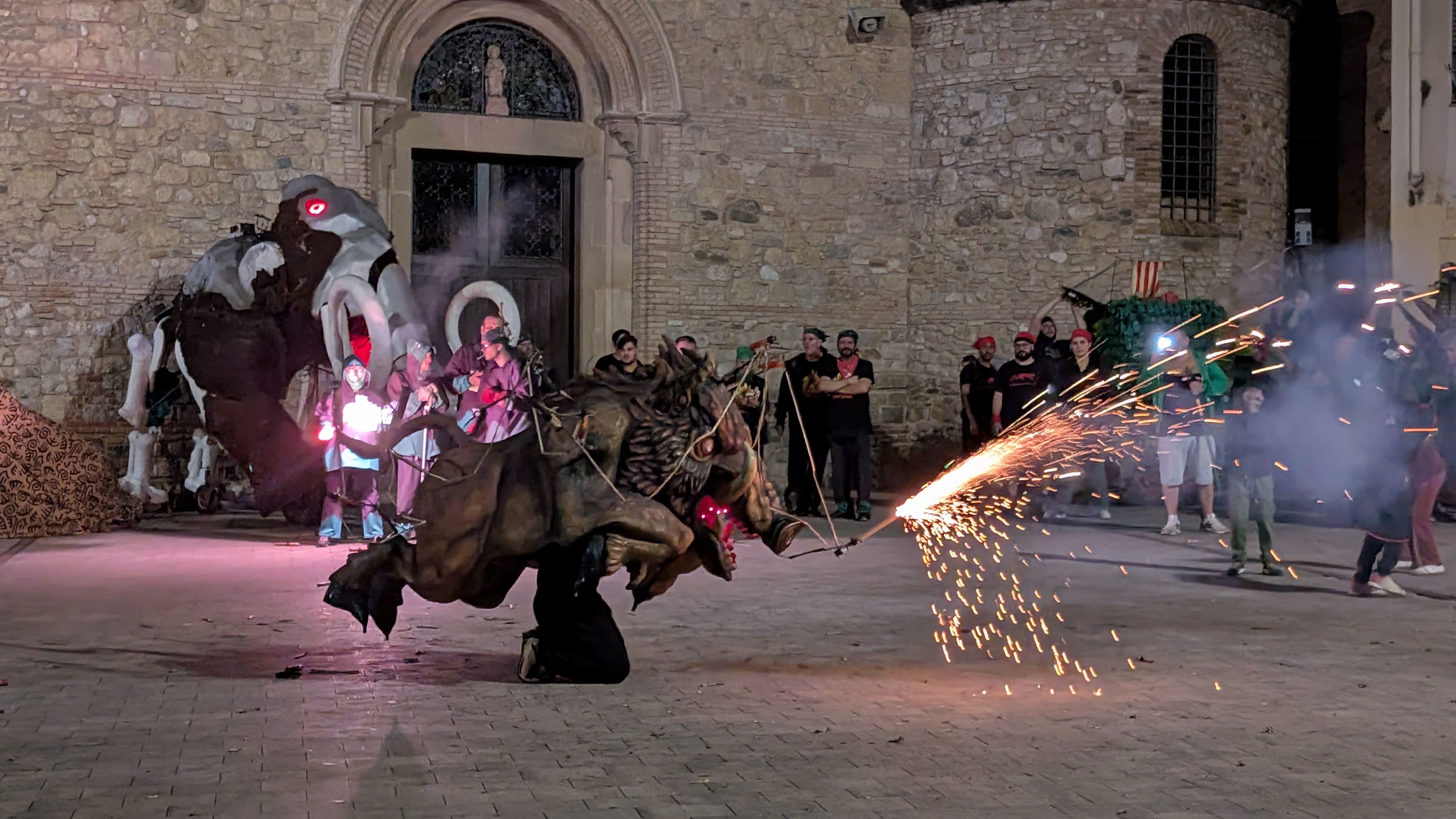 XIV Trobada de Bèsties de FOC pels Tocs de Sant Roc FOTO: Marta Casas