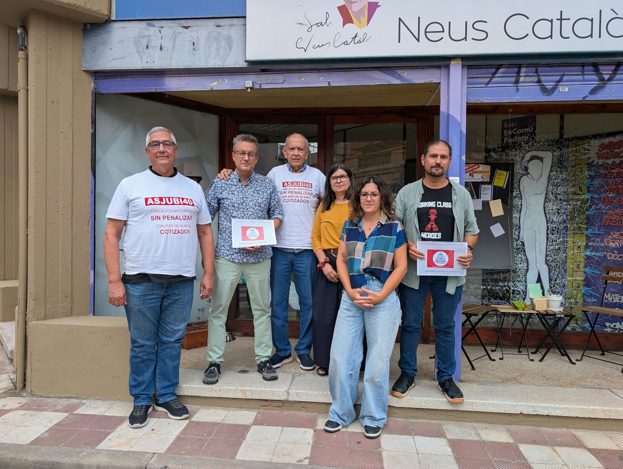 ECP presenta una moció per protegir les pensions de qui ha cotitzat més de 40 anys. foto: TOT Rubí