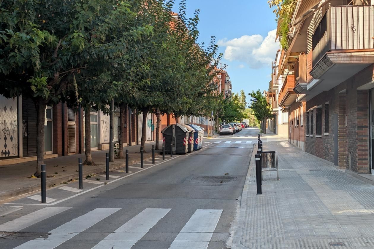Al carrer del Doctor Gimbernat, es plantaran 17 arbres. FOTO: Ajuntament de Rubí