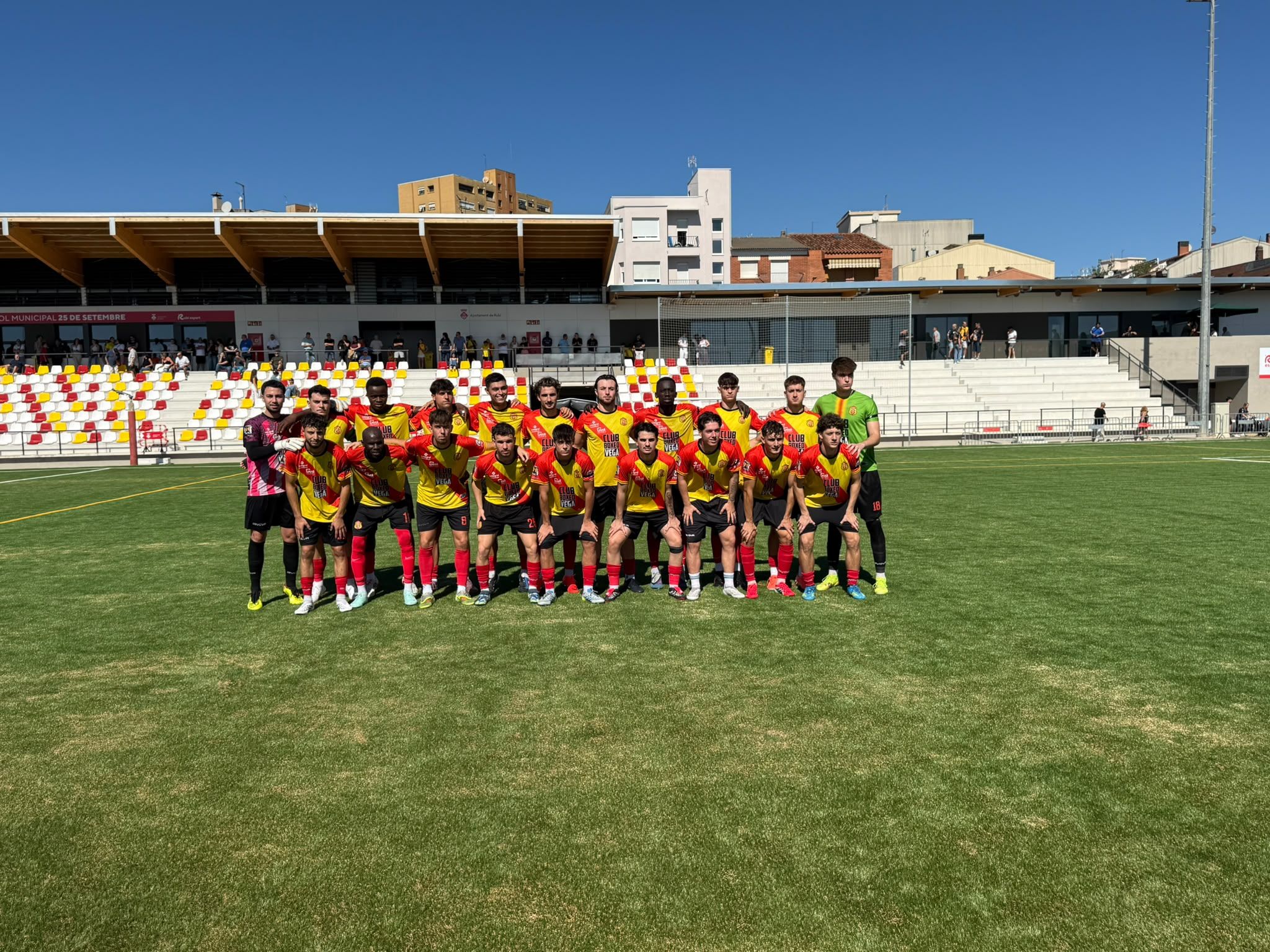 El veinti suma un punt a l'inici de primera catalana. FOTO: Cedida