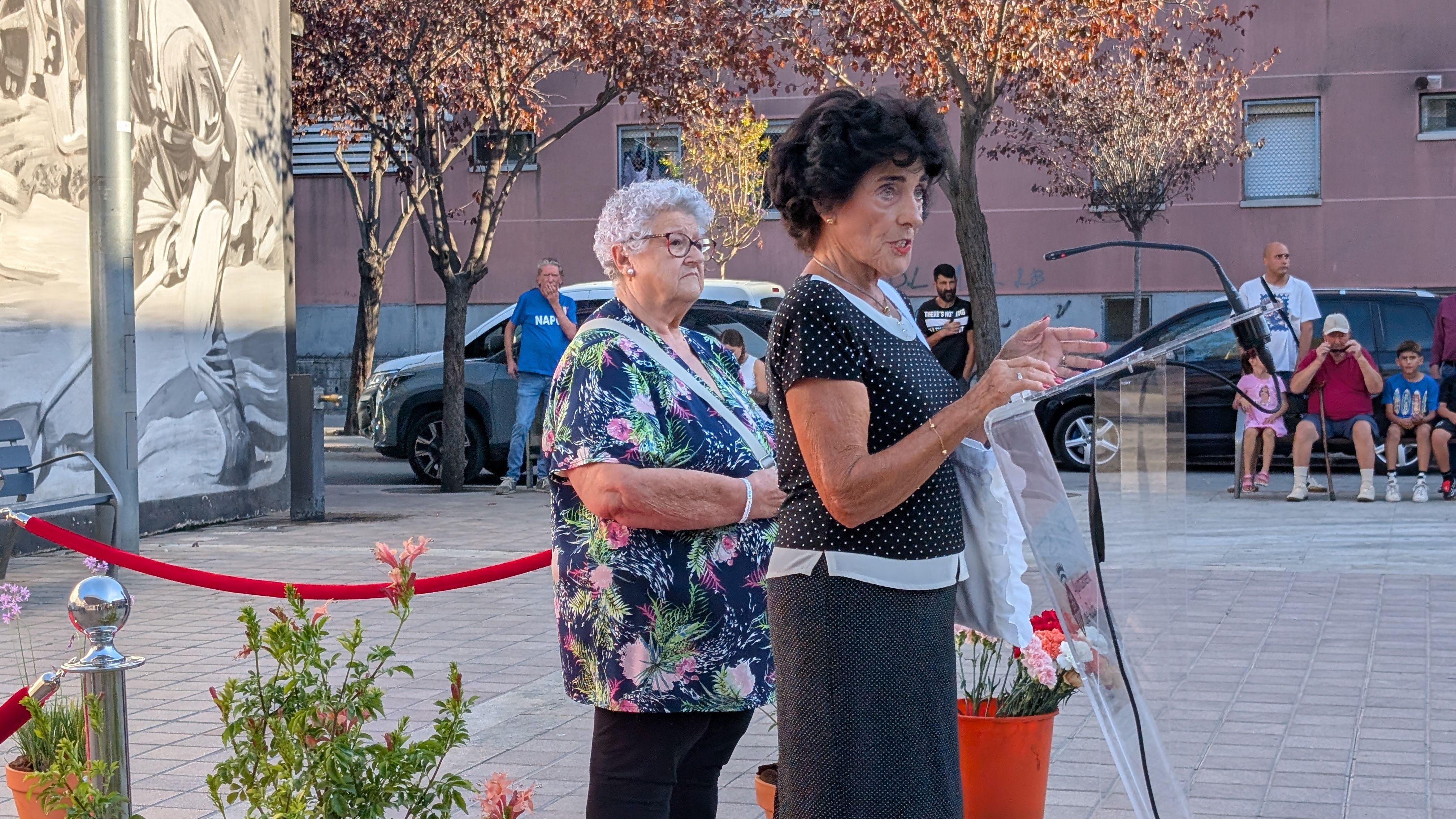 Homenatge a les víctimes de la Rierada FOTO: Marta Casas