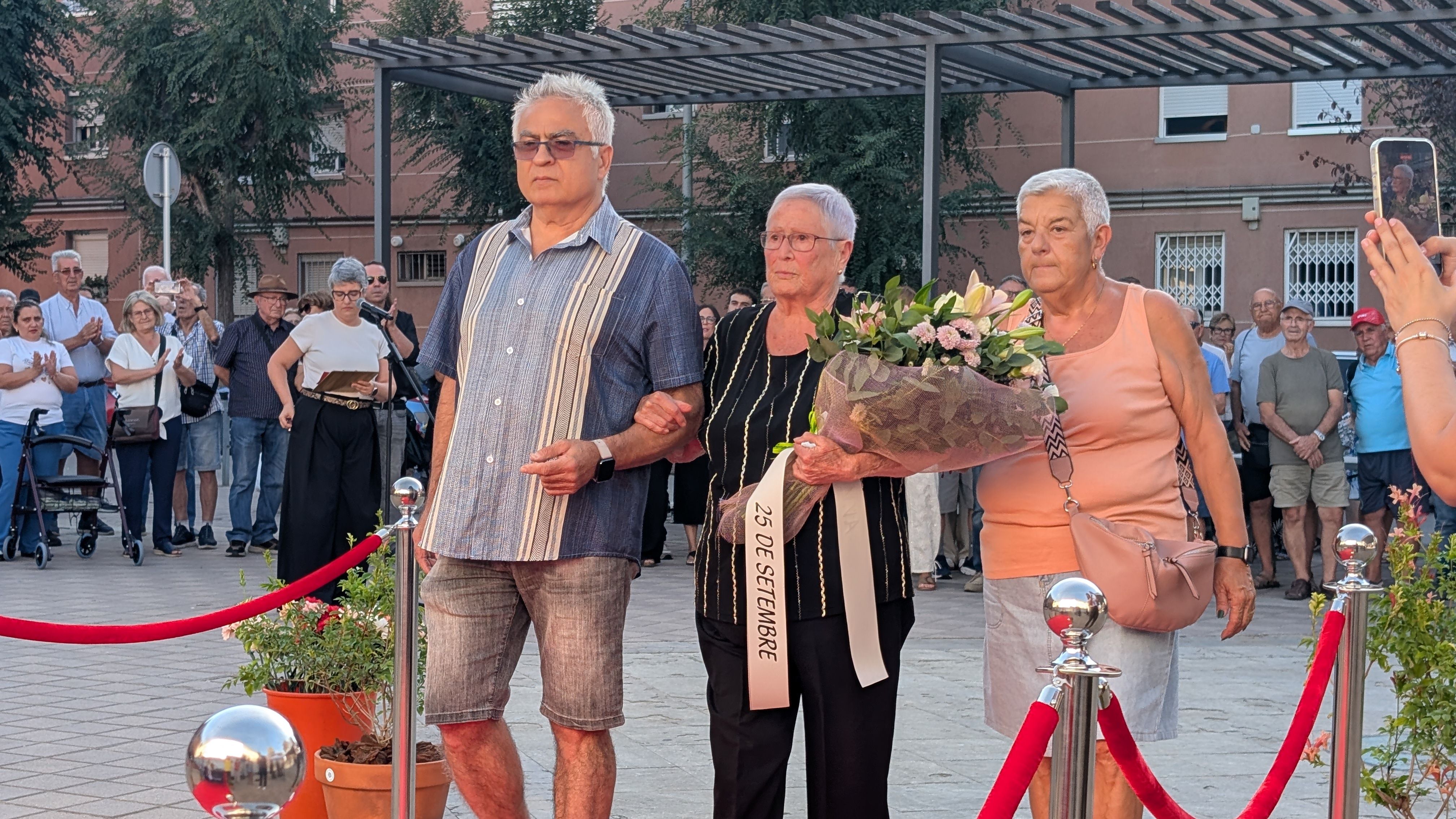 Homenatge a les víctimes de la Rierada FOTO: Marta Casas
