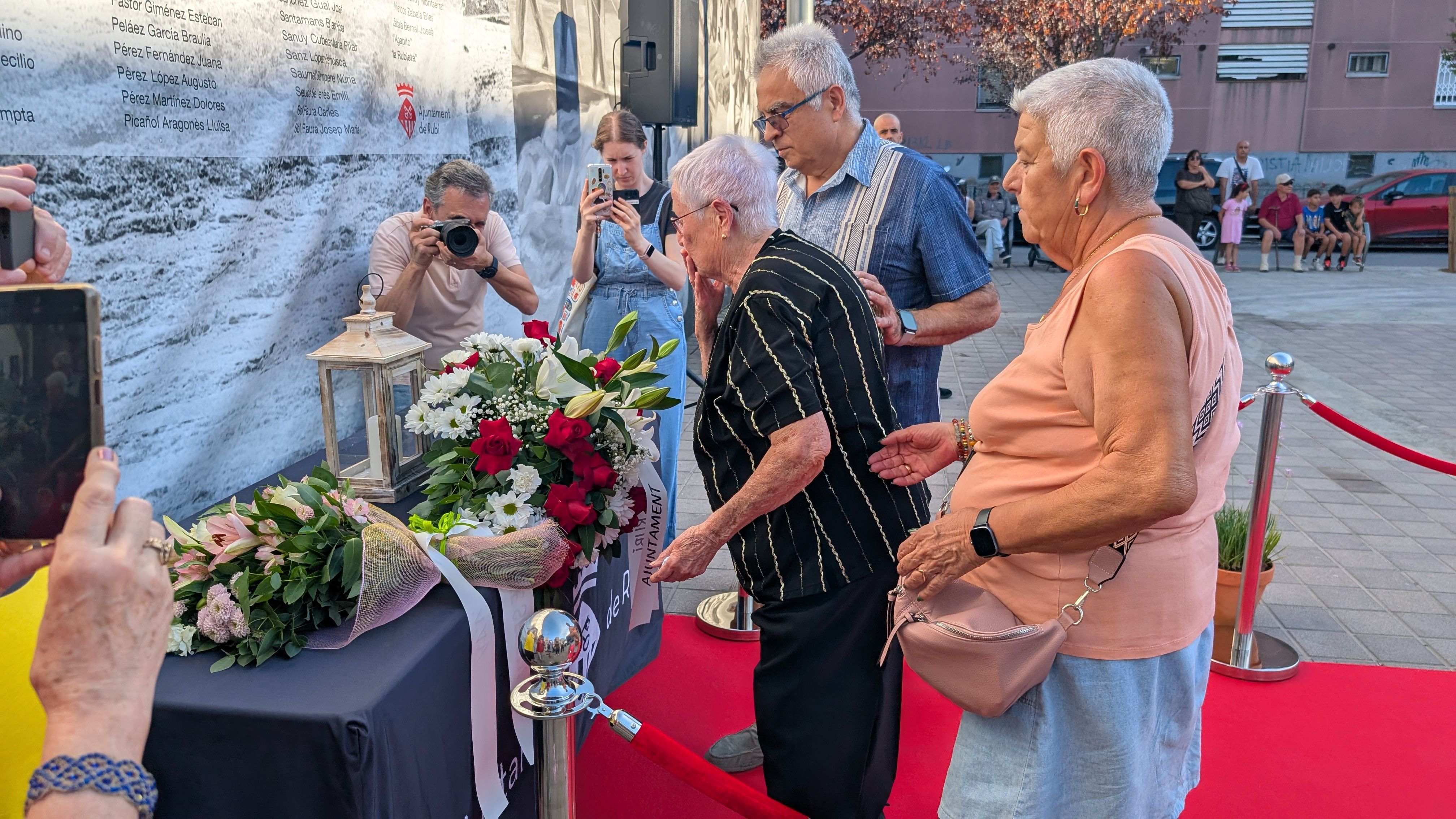 Homenatge a les víctimes de la Rierada FOTO: Marta Casas