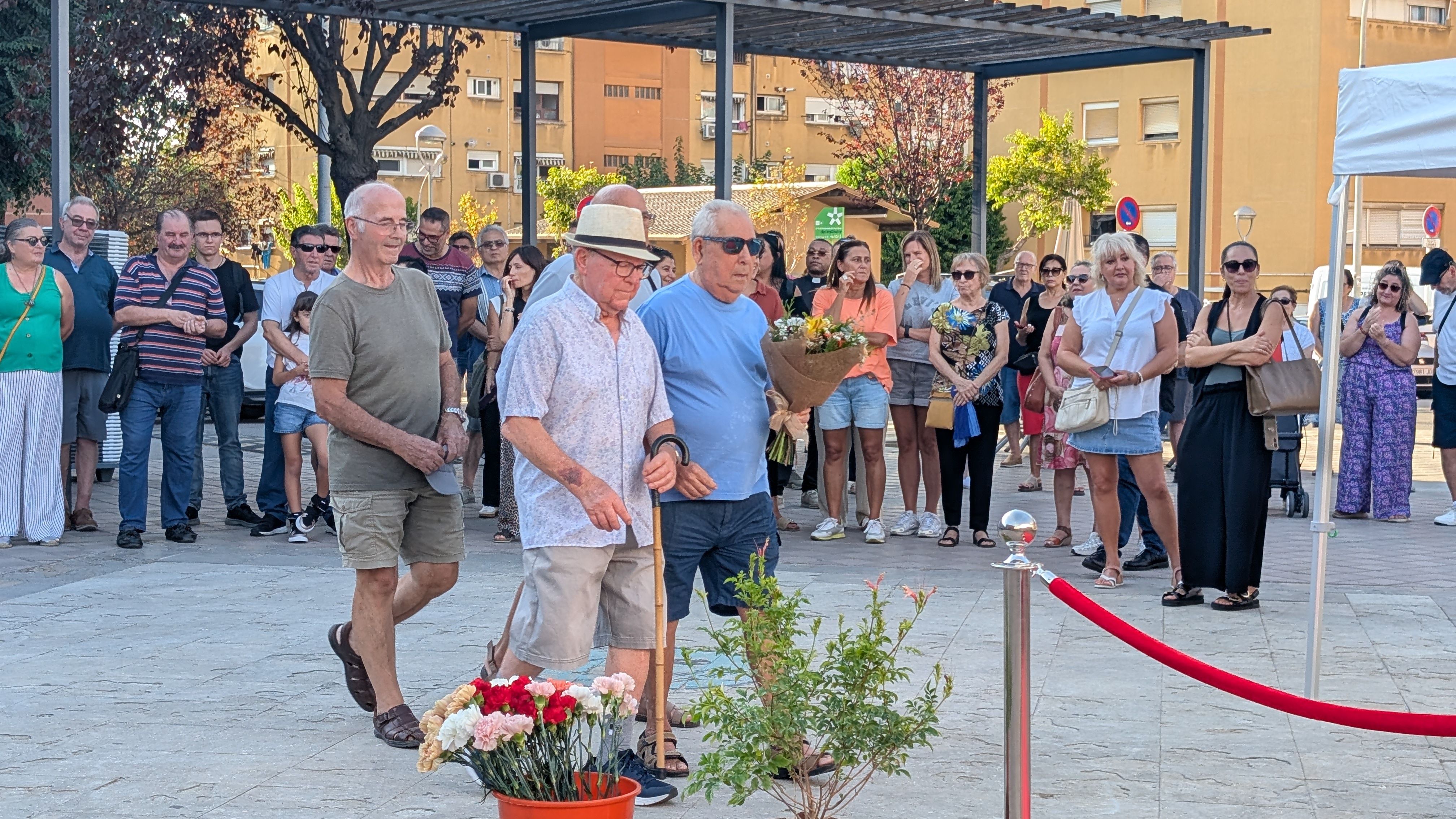 Homenatge a les víctimes de la Rierada FOTO: Marta Casas