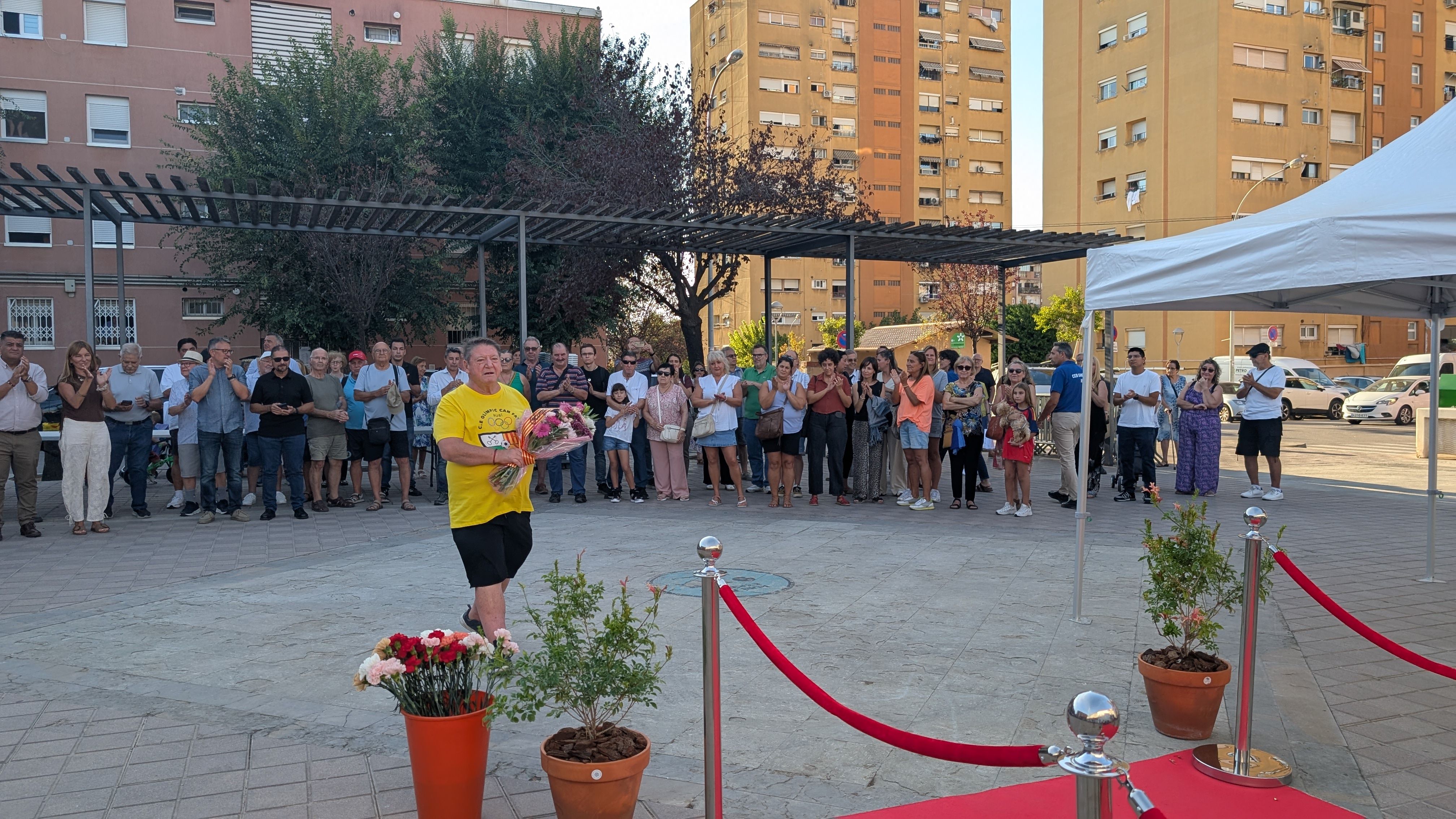 Homenatge a les víctimes de la Rierada FOTO: Marta Casas