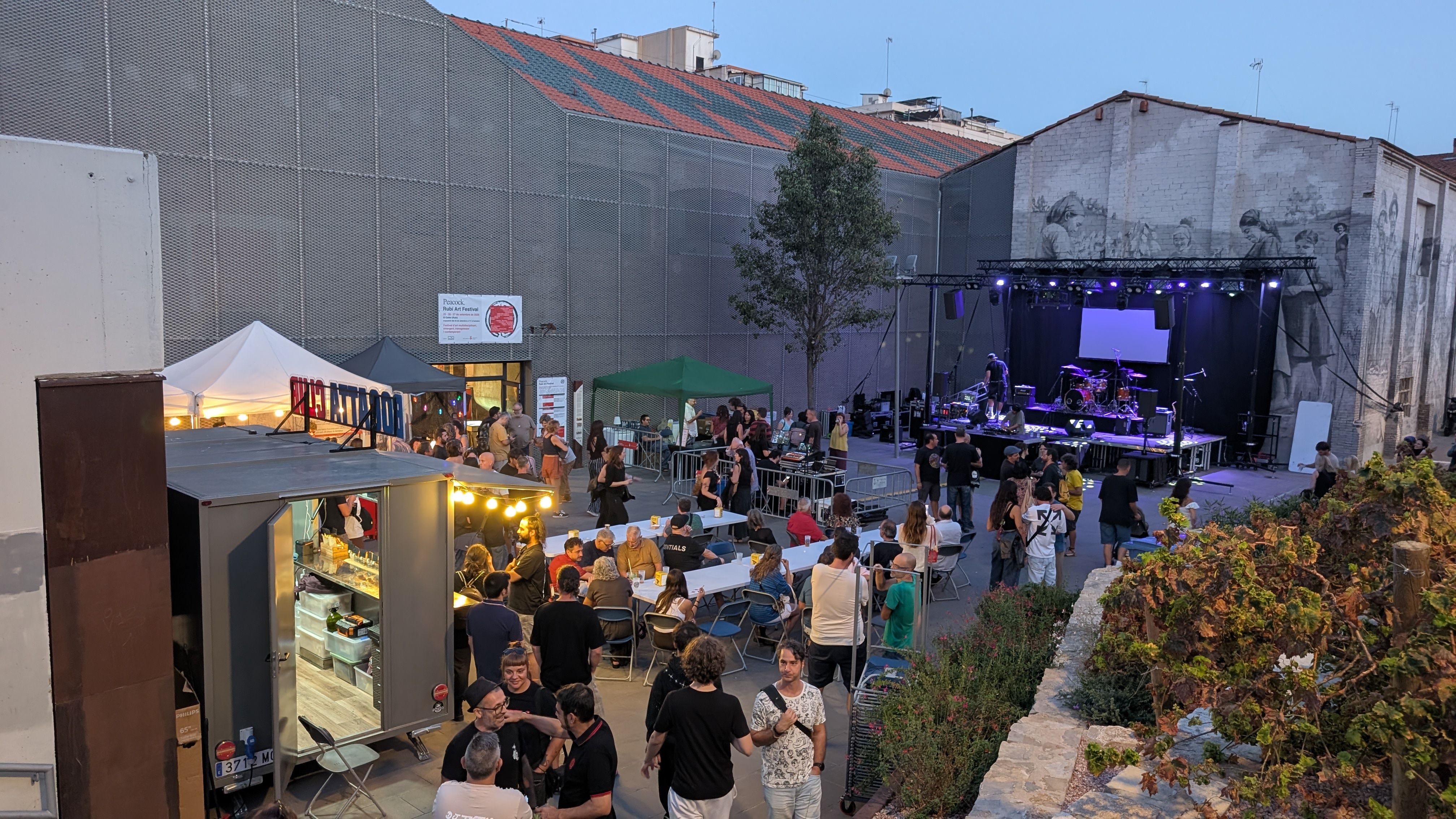Peacock Rubí Art Festival FOTO: Marta Casas
